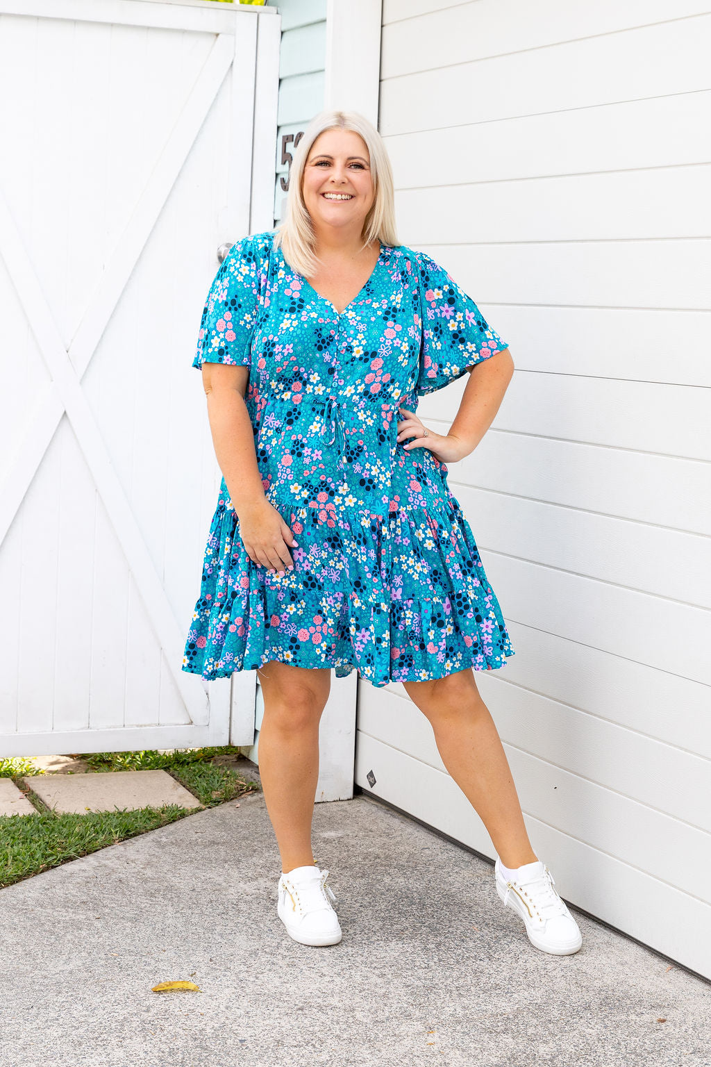 Charlie Dress in Itsy Bitsy by Kasey Rainbow