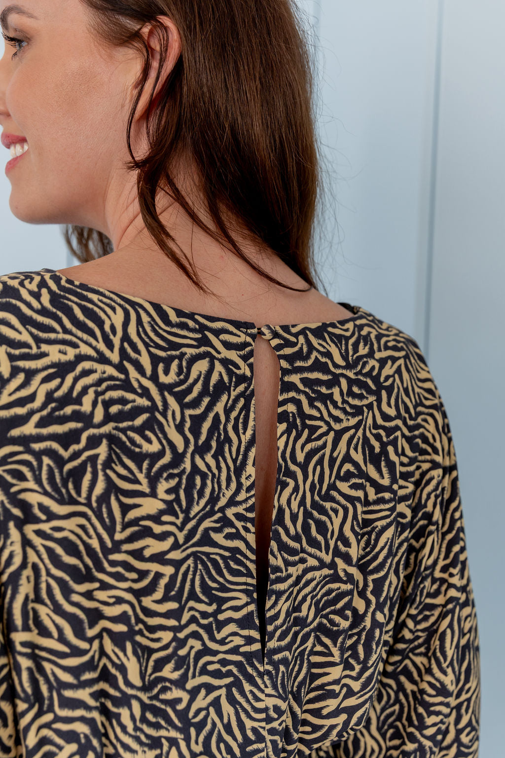 Polly Jumpsuit in Zebra