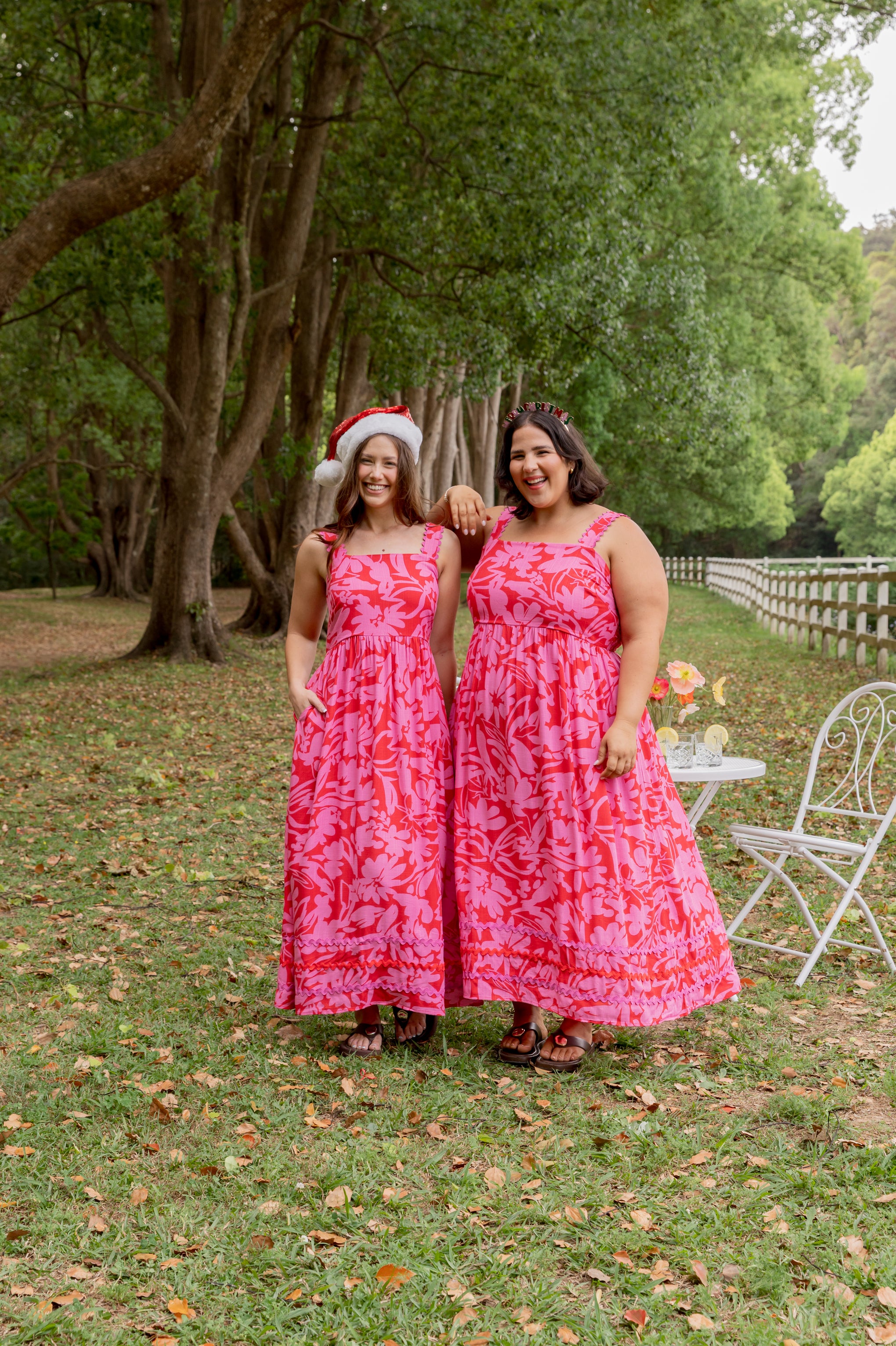 Angel Midi Dress in Fiesta
