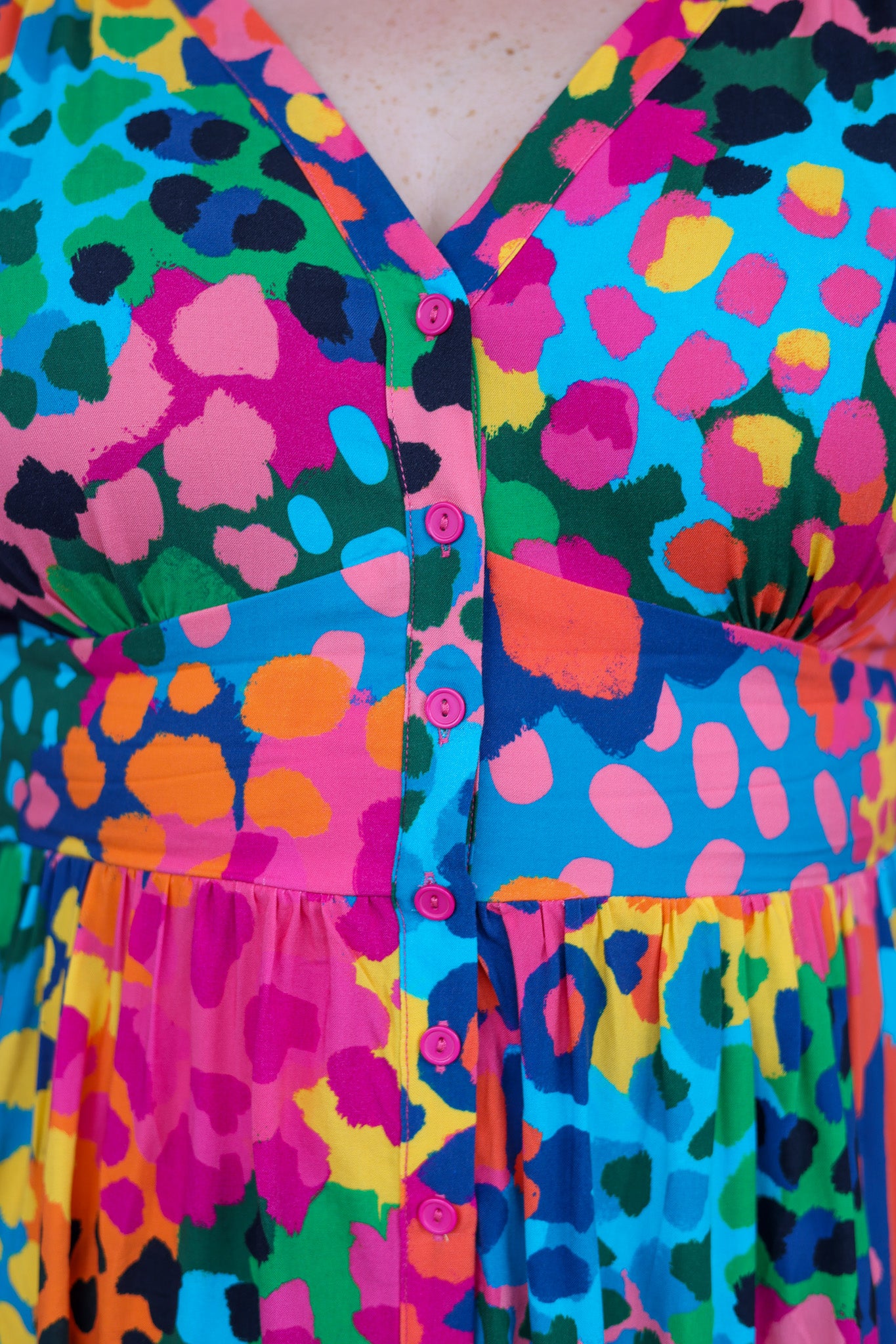 Aura Midi Dress in Alfie by Kasey Rainbow