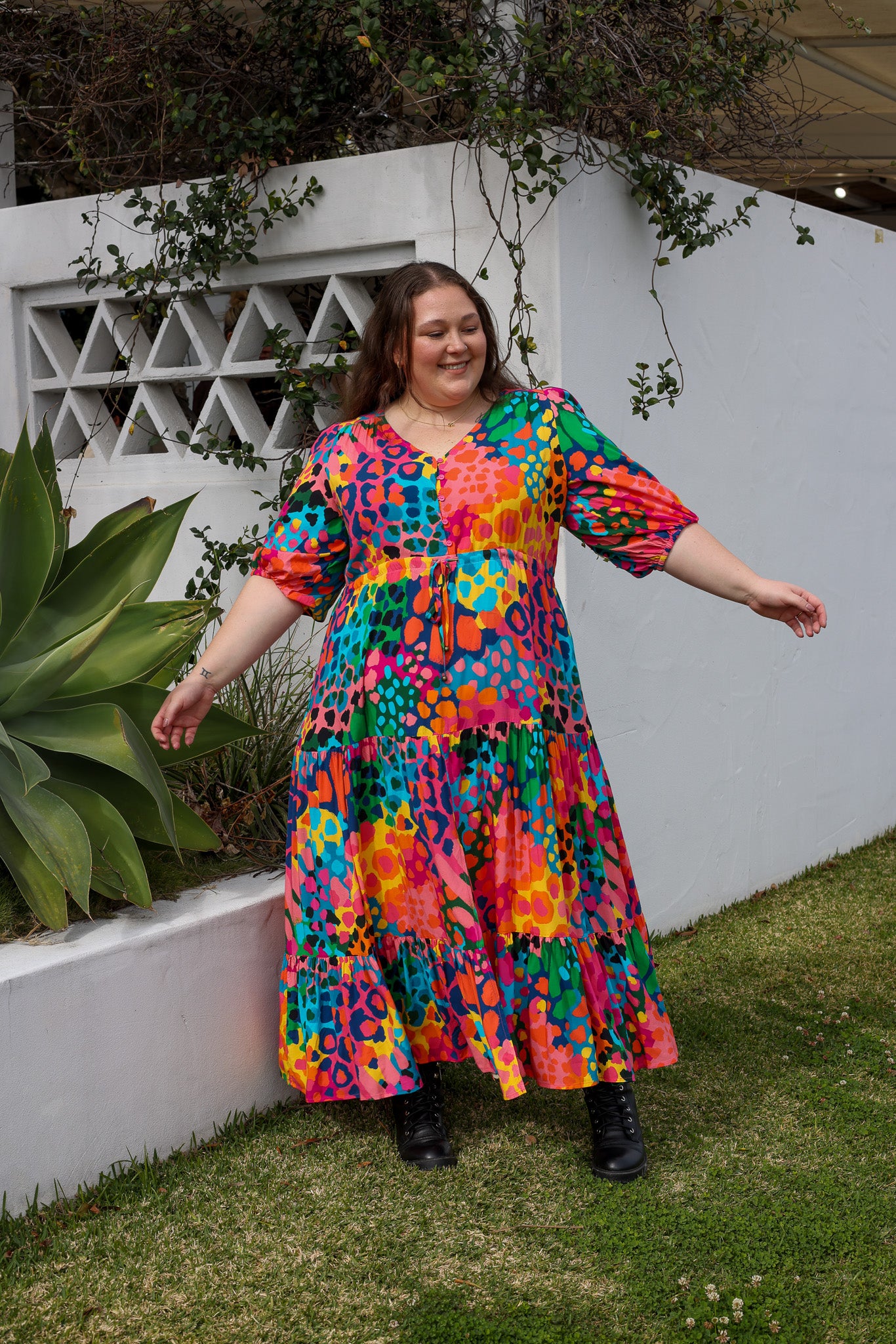 Billie Maxi Dress in Alfie by Kasey Rainbow