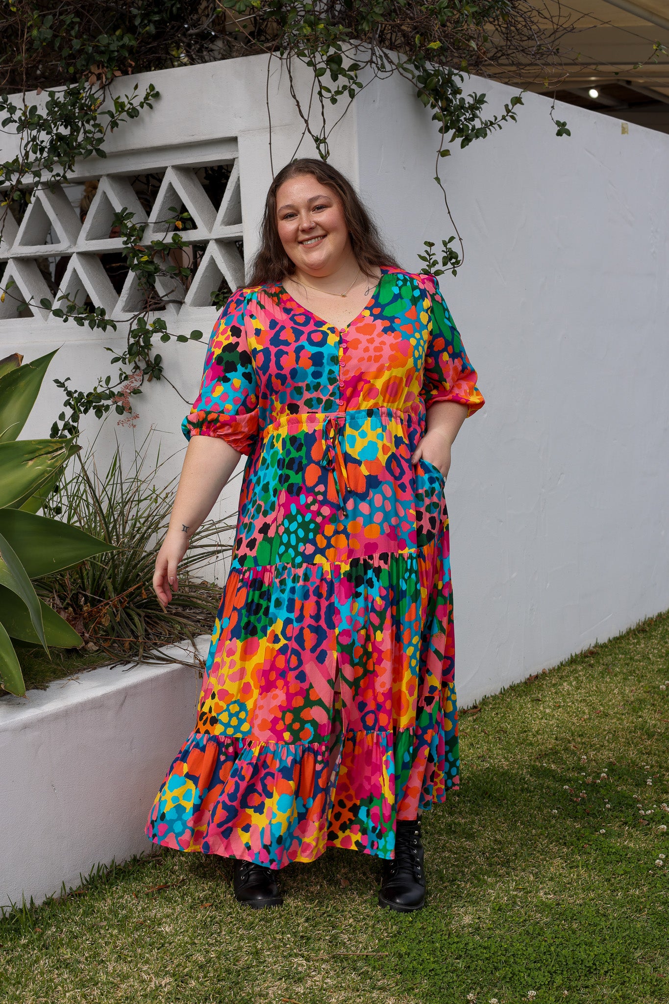 Billie Maxi Dress in Alfie by Kasey Rainbow