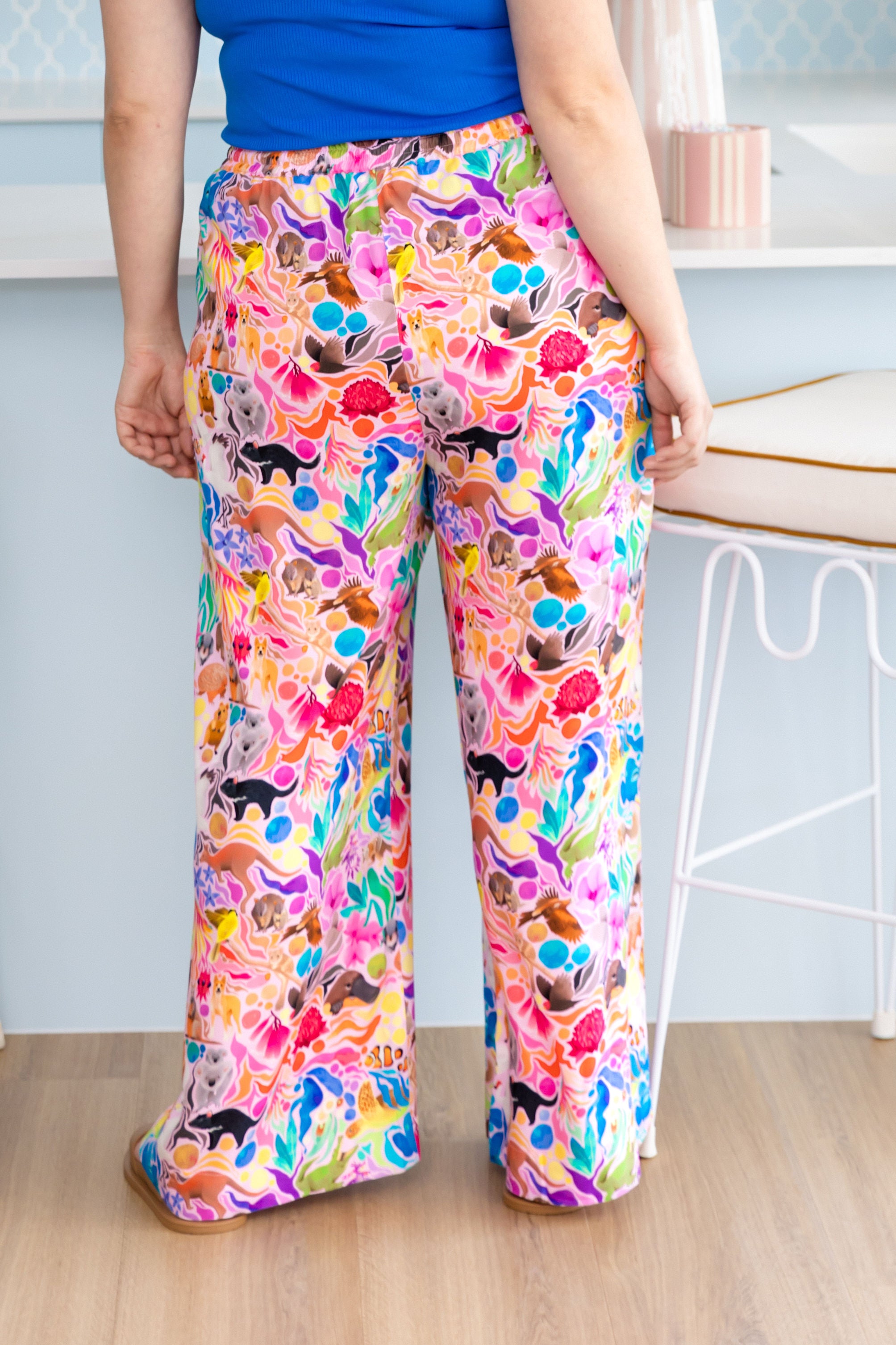Gina Pants in Aussie Lilac by Kasey Rainbow