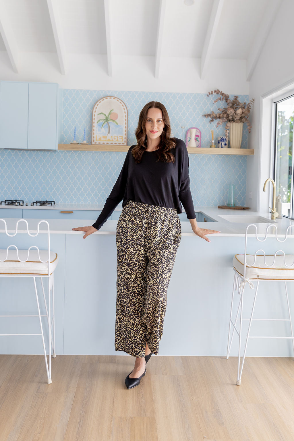 Gina Pants in Zebra