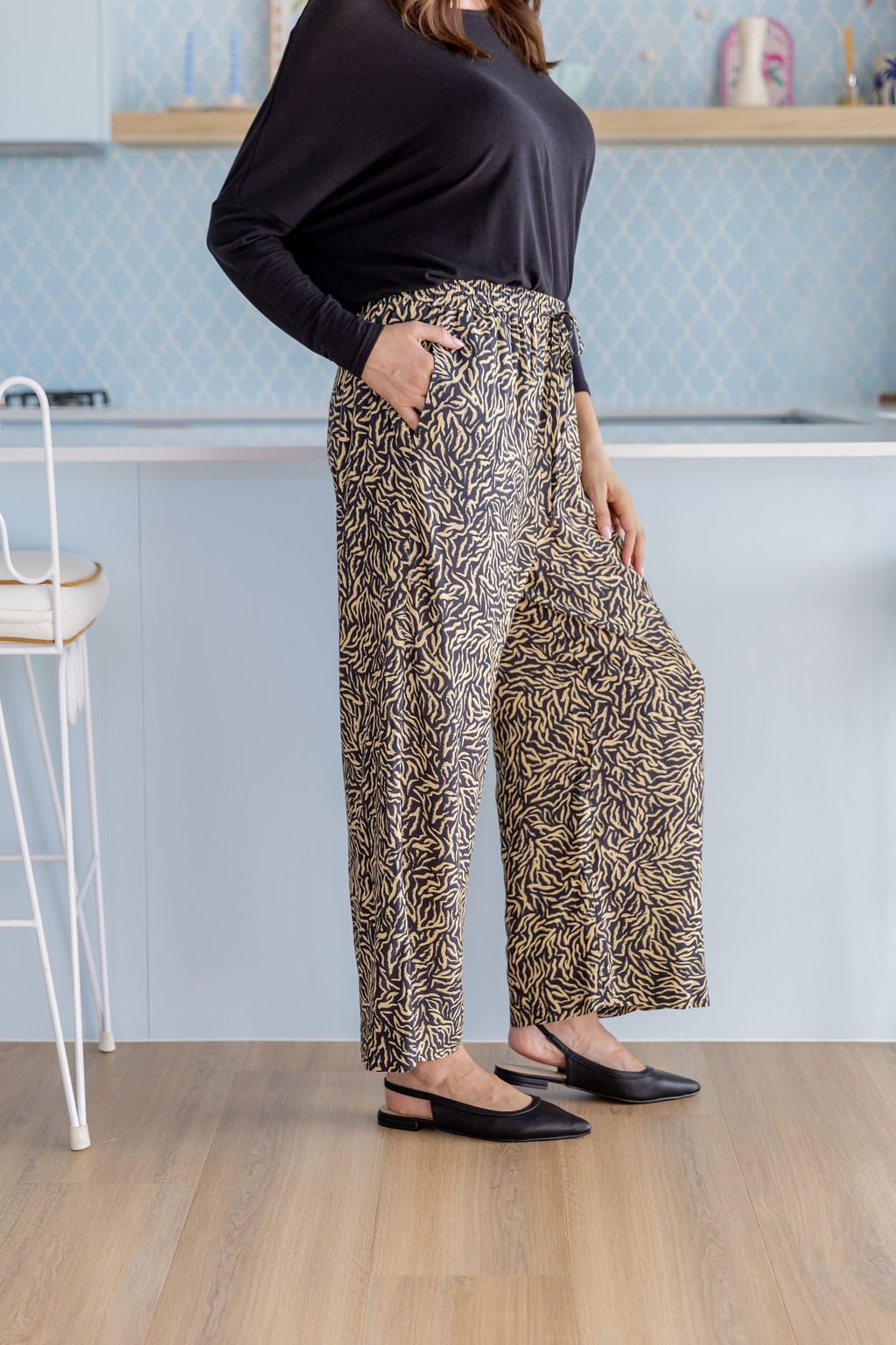 Gina Pants in Zebra