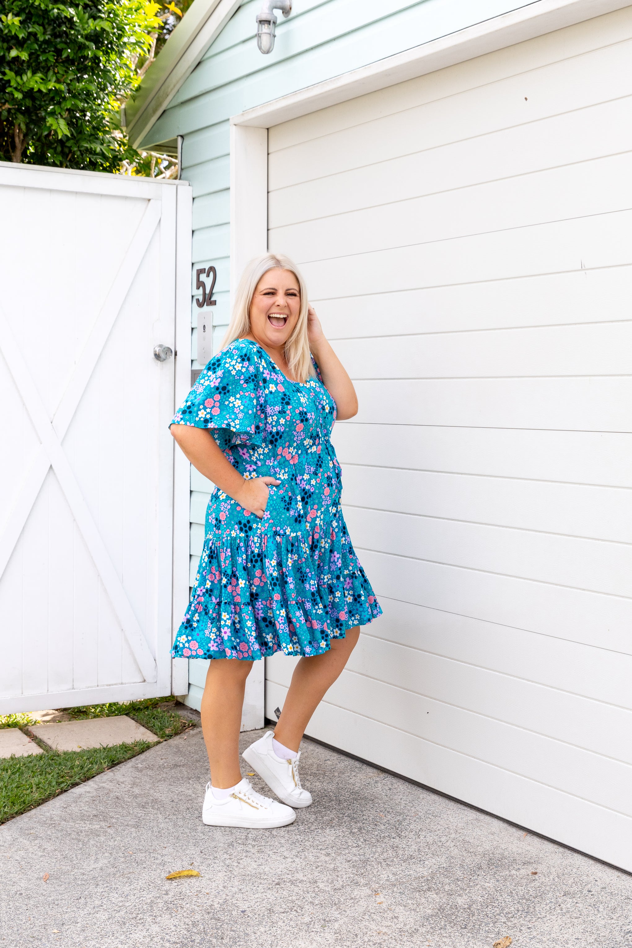 Charlie Dress in Itsy Bitsy by Kasey Rainbow