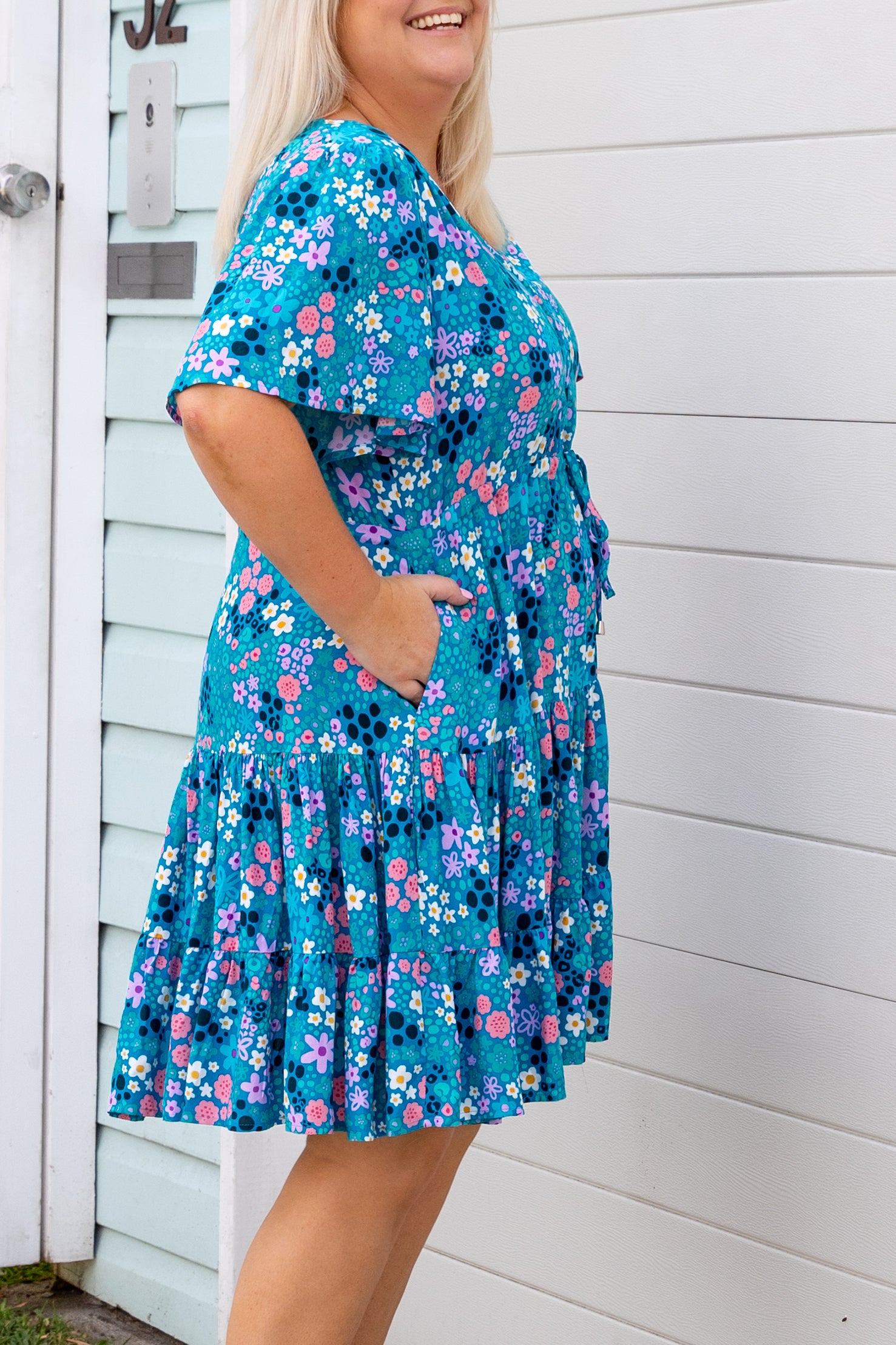 Charlie Dress in Itsy Bitsy by Kasey Rainbow