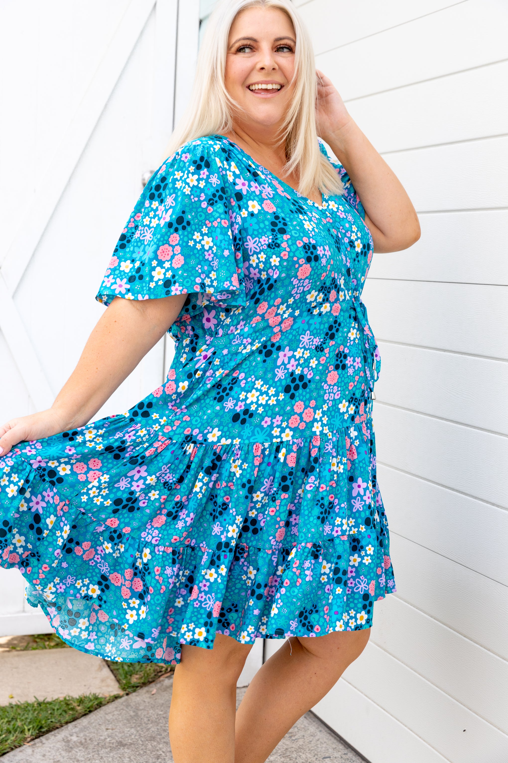 Charlie Dress in Itsy Bitsy by Kasey Rainbow