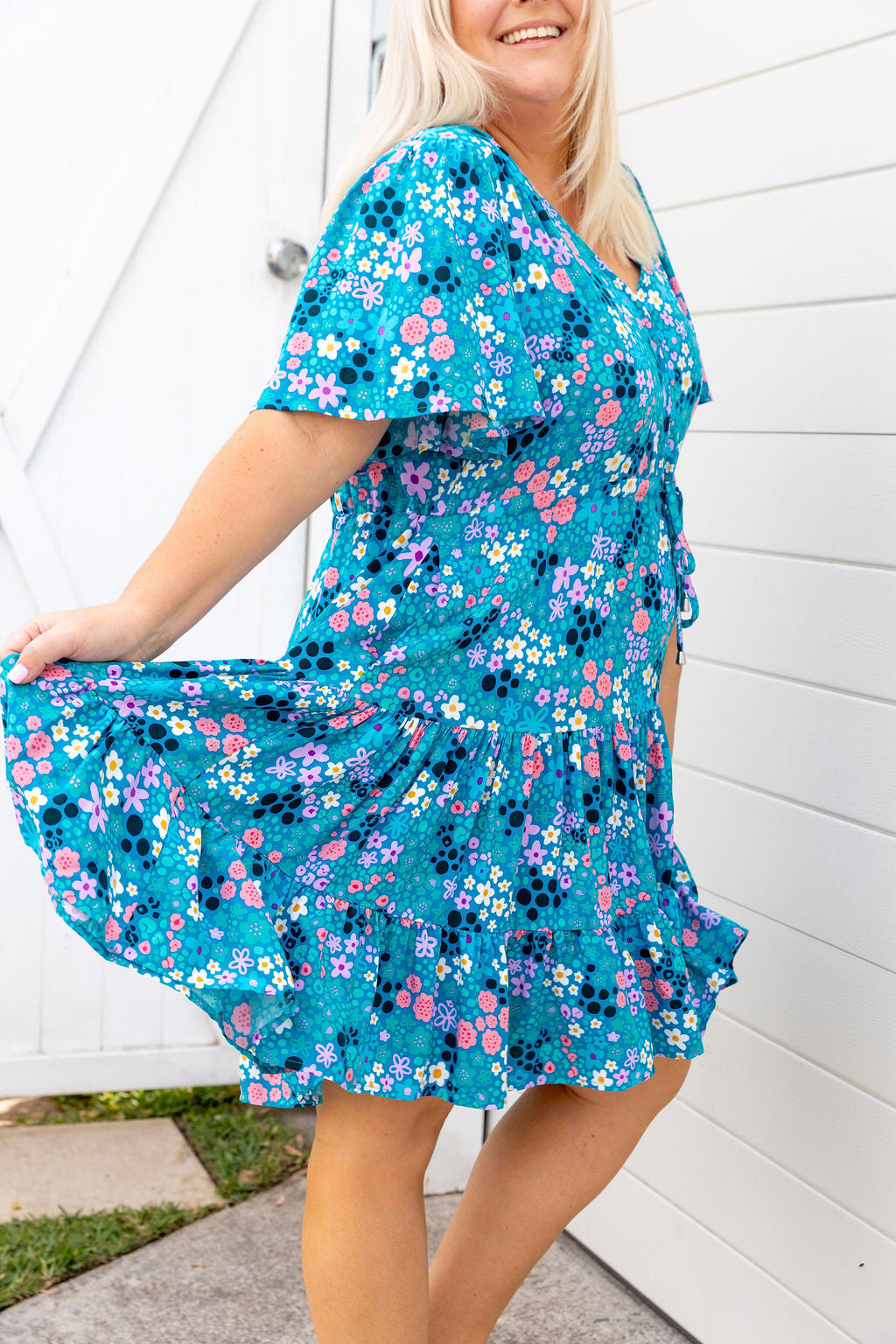 Charlie Dress in Itsy Bitsy by Kasey Rainbow