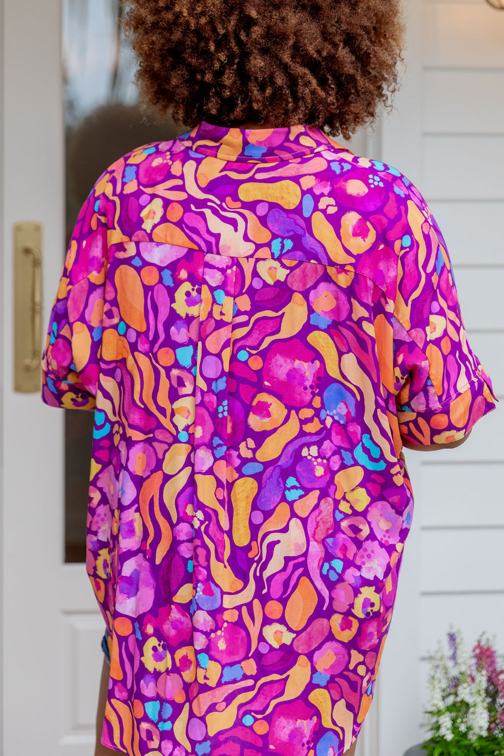 Tammin Shirt in Ruby by Kasey Rainbow