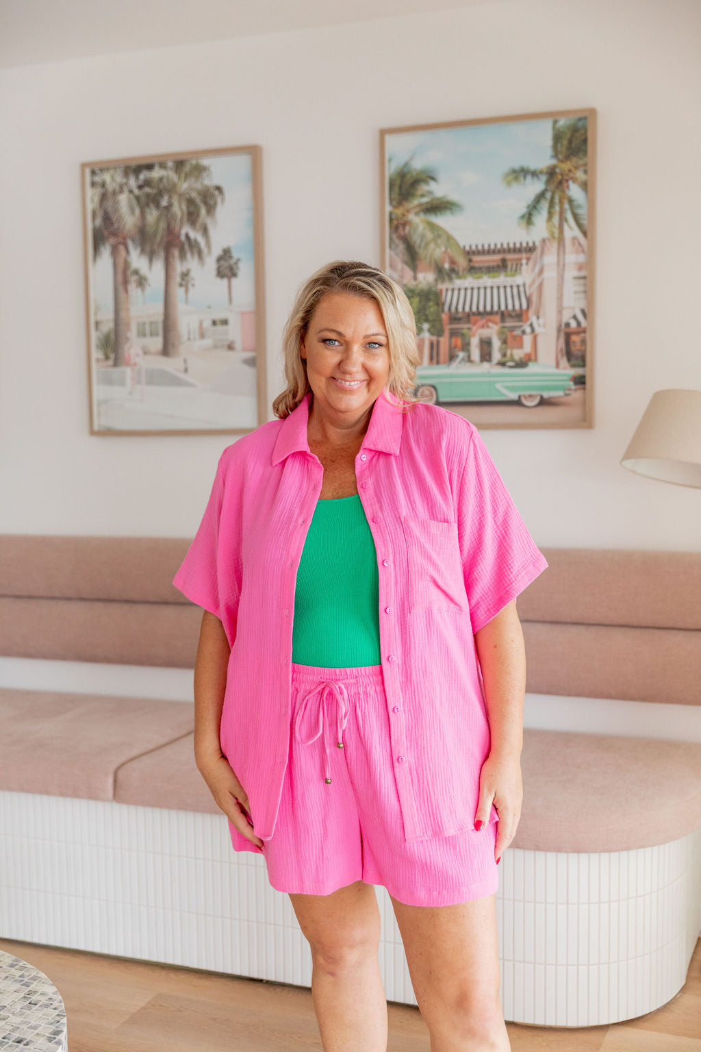 Samara Shirt in Pink