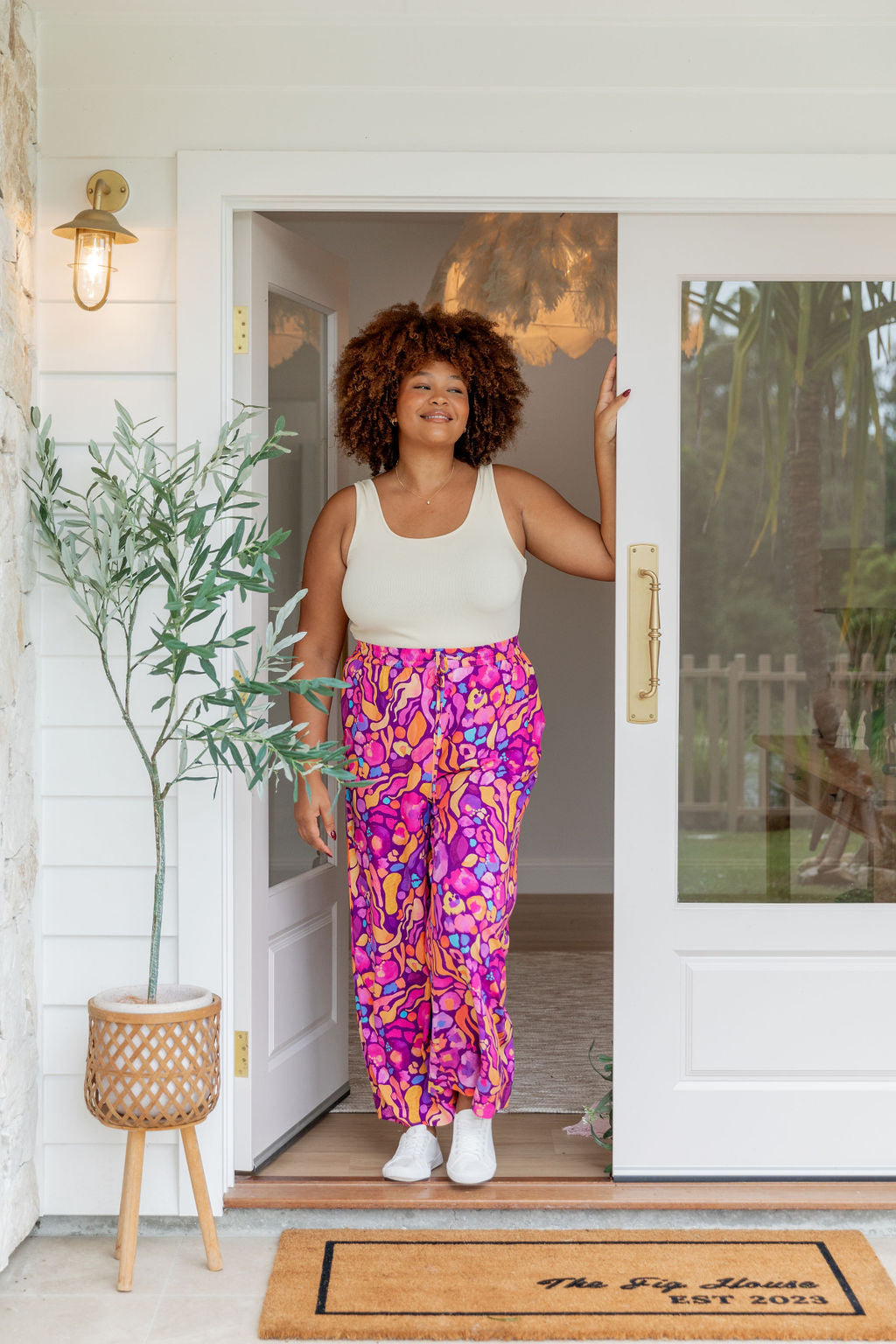 Gina Pants in Ruby by Kasey Rainbow