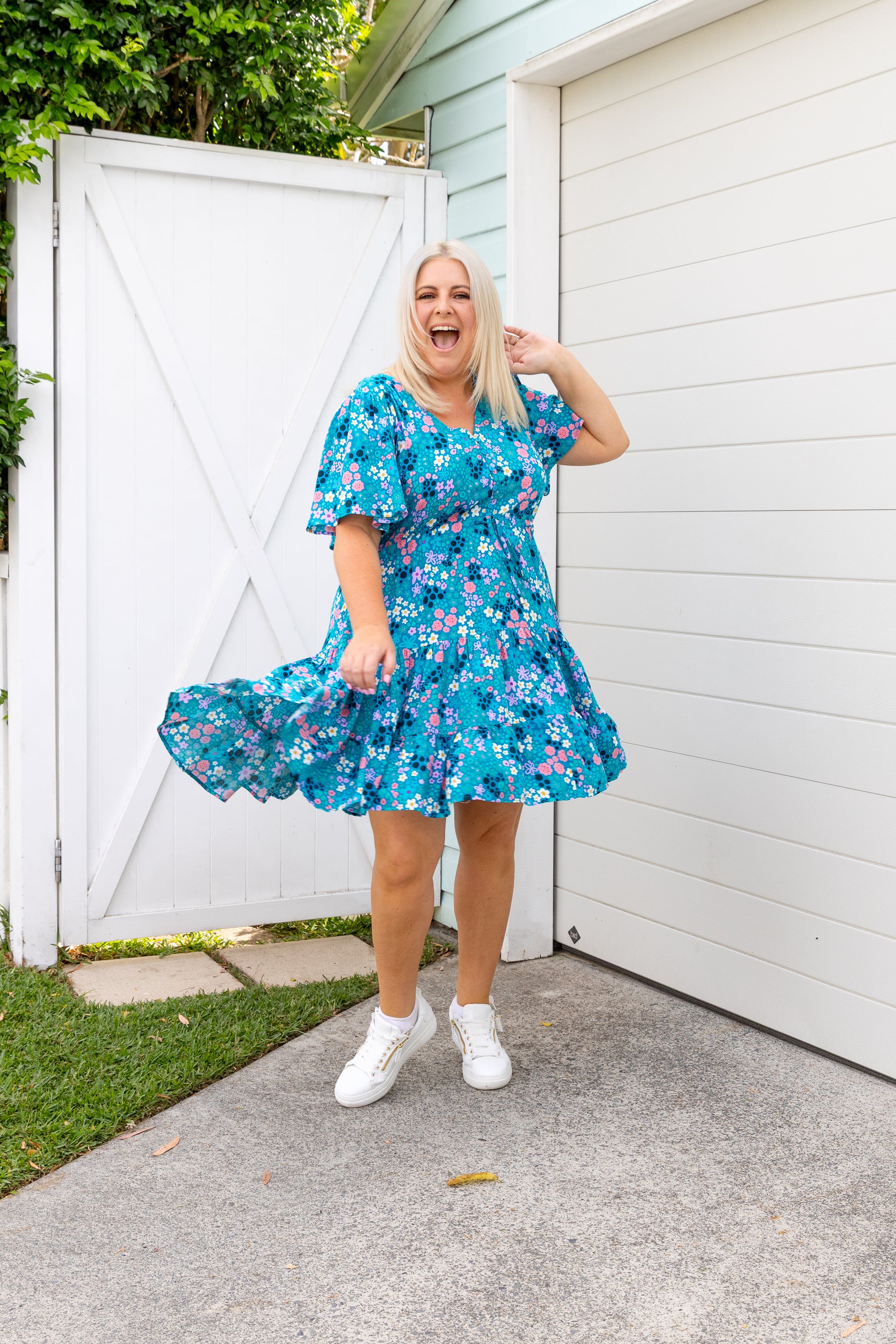 Charlie Dress in Itsy Bitsy by Kasey Rainbow