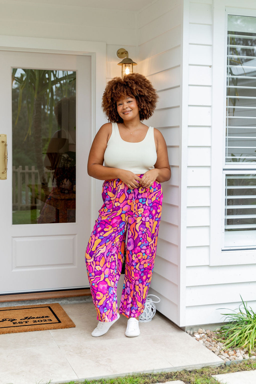 Gina Pants in Ruby by Kasey Rainbow