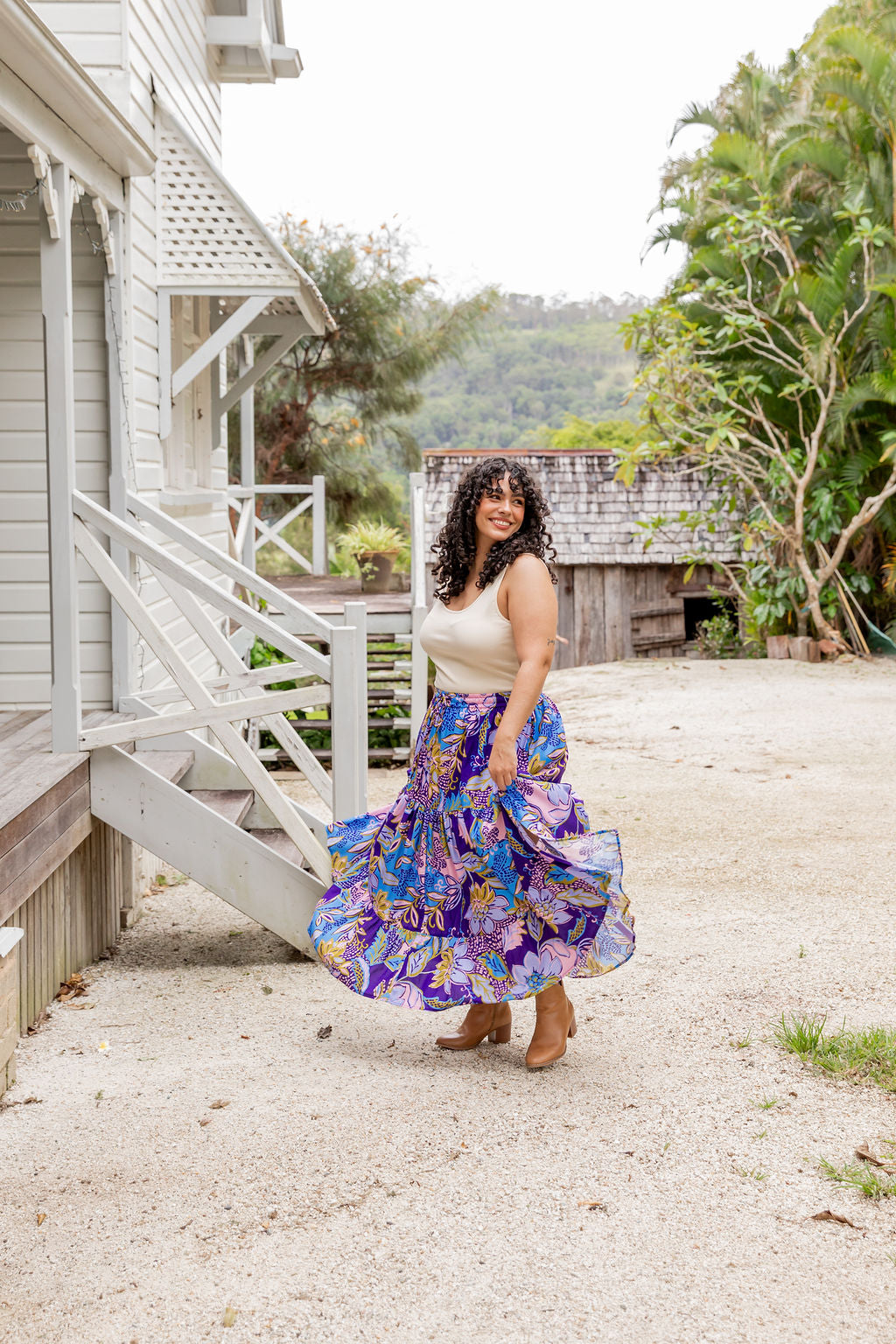 Carrie Skirt in Kosum