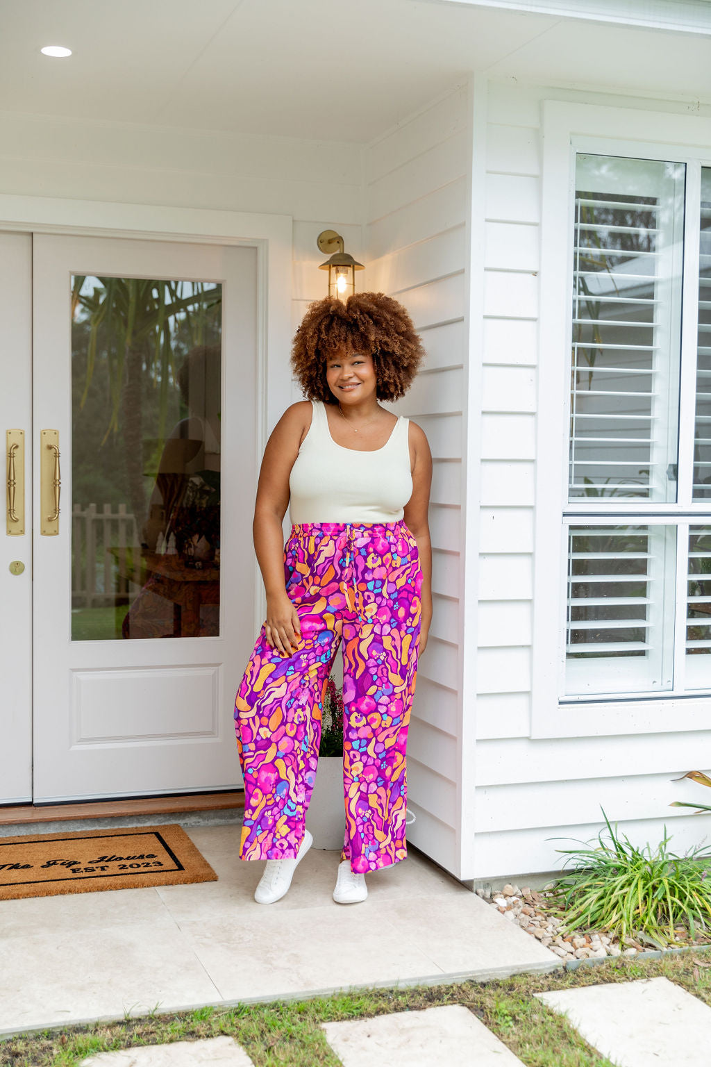 Gina Pants in Ruby by Kasey Rainbow