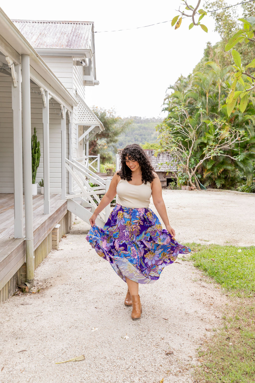 Carrie Skirt in Kosum