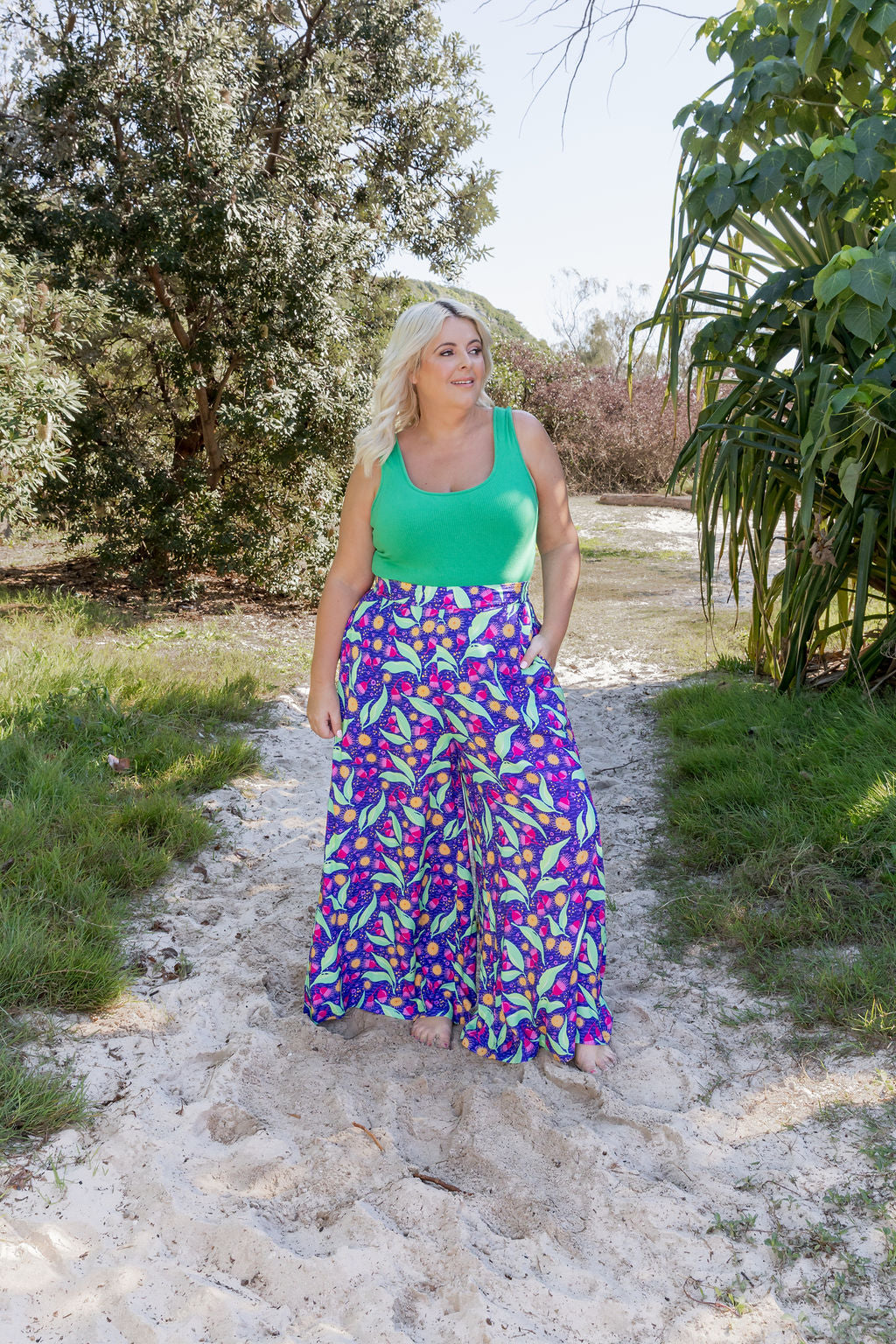 Larsa Pants in Gumnuts