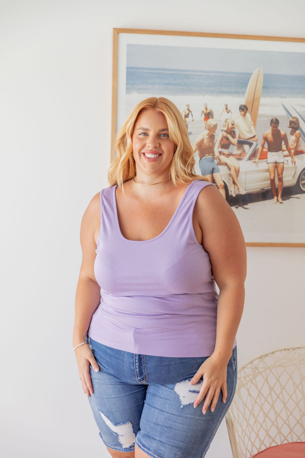 Billi Tank in Lavender