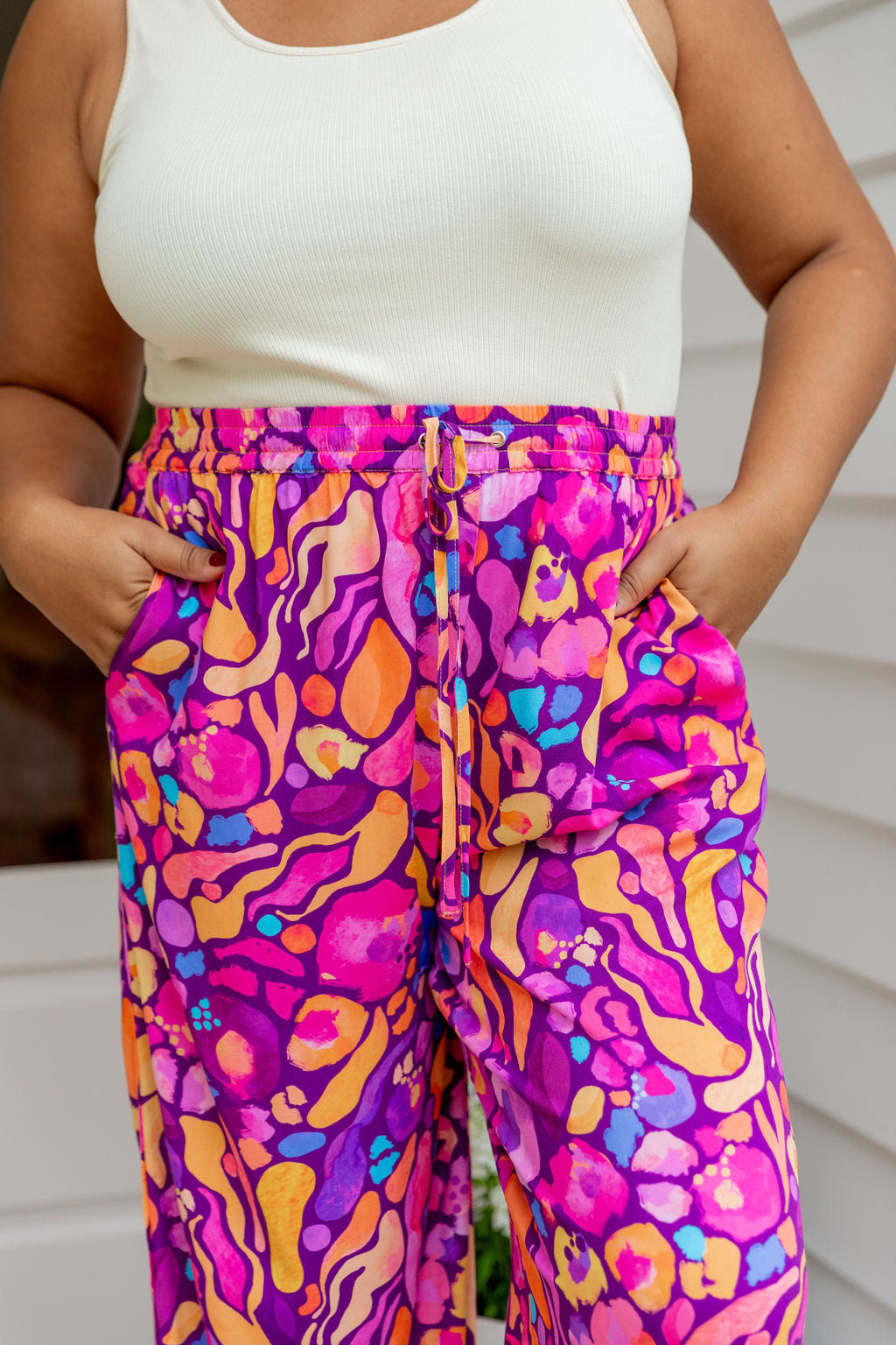 Gina Pants in Ruby by Kasey Rainbow