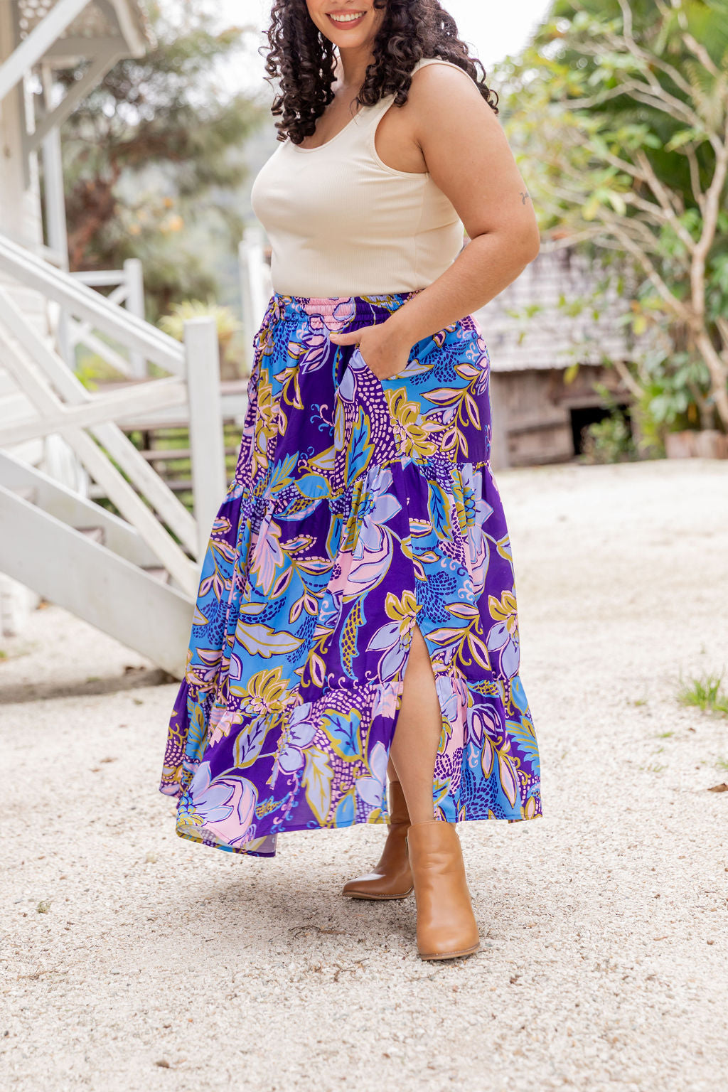Carrie Skirt in Kosum