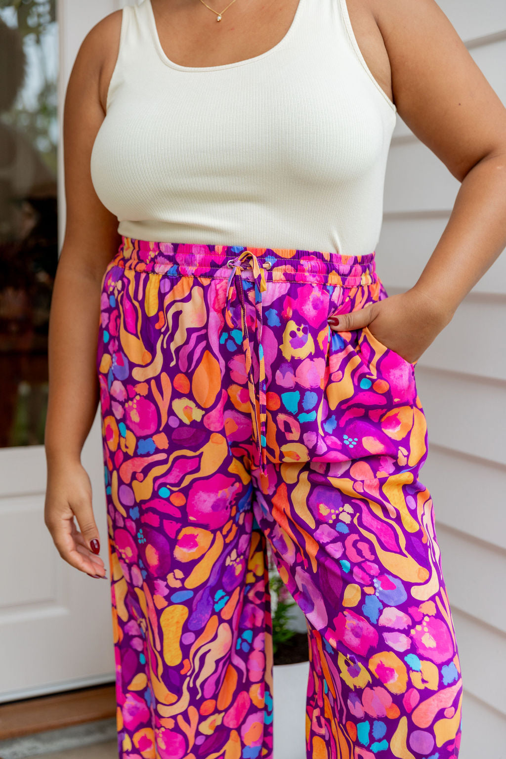 Gina Pants in Ruby by Kasey Rainbow