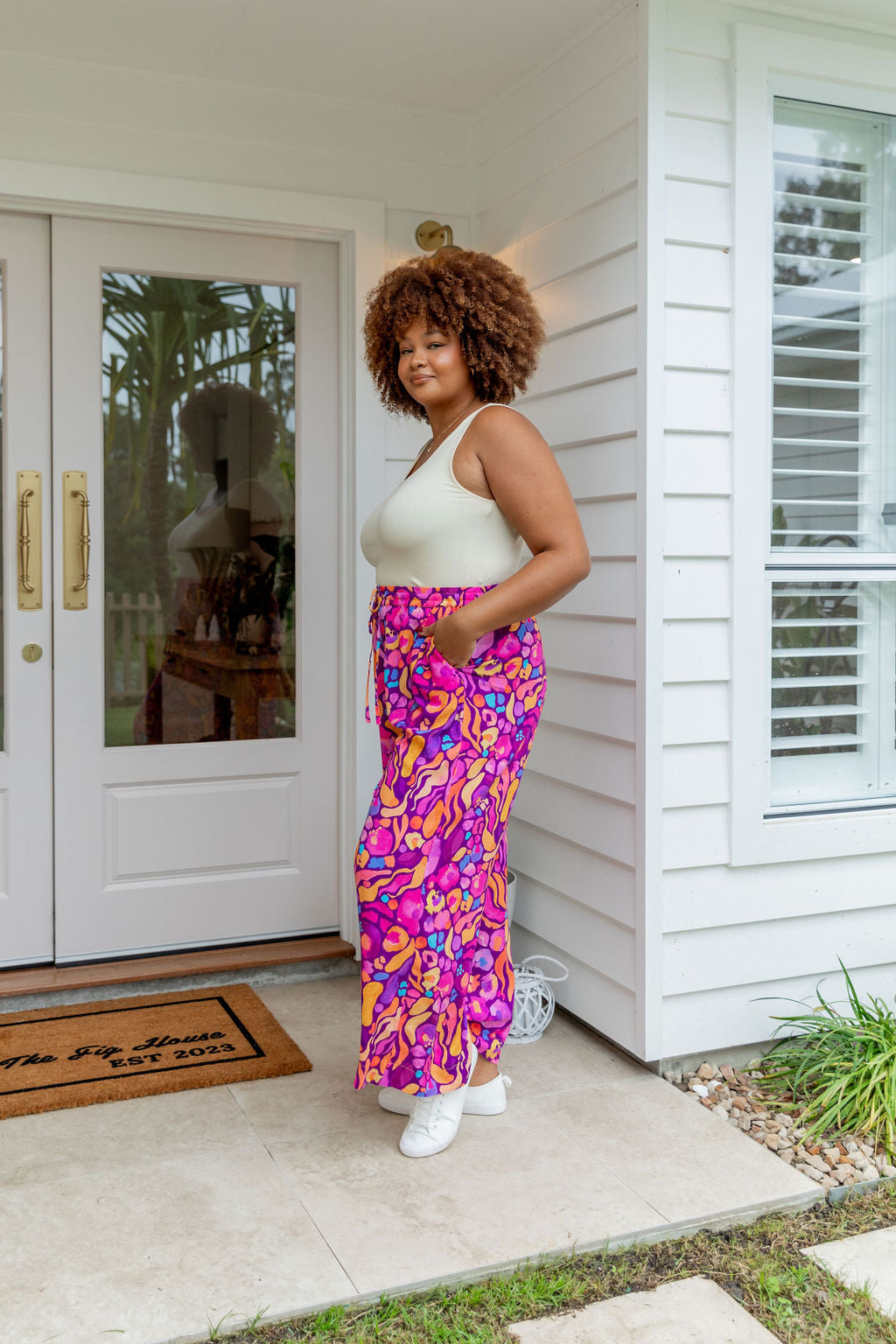 Gina Pants in Ruby by Kasey Rainbow