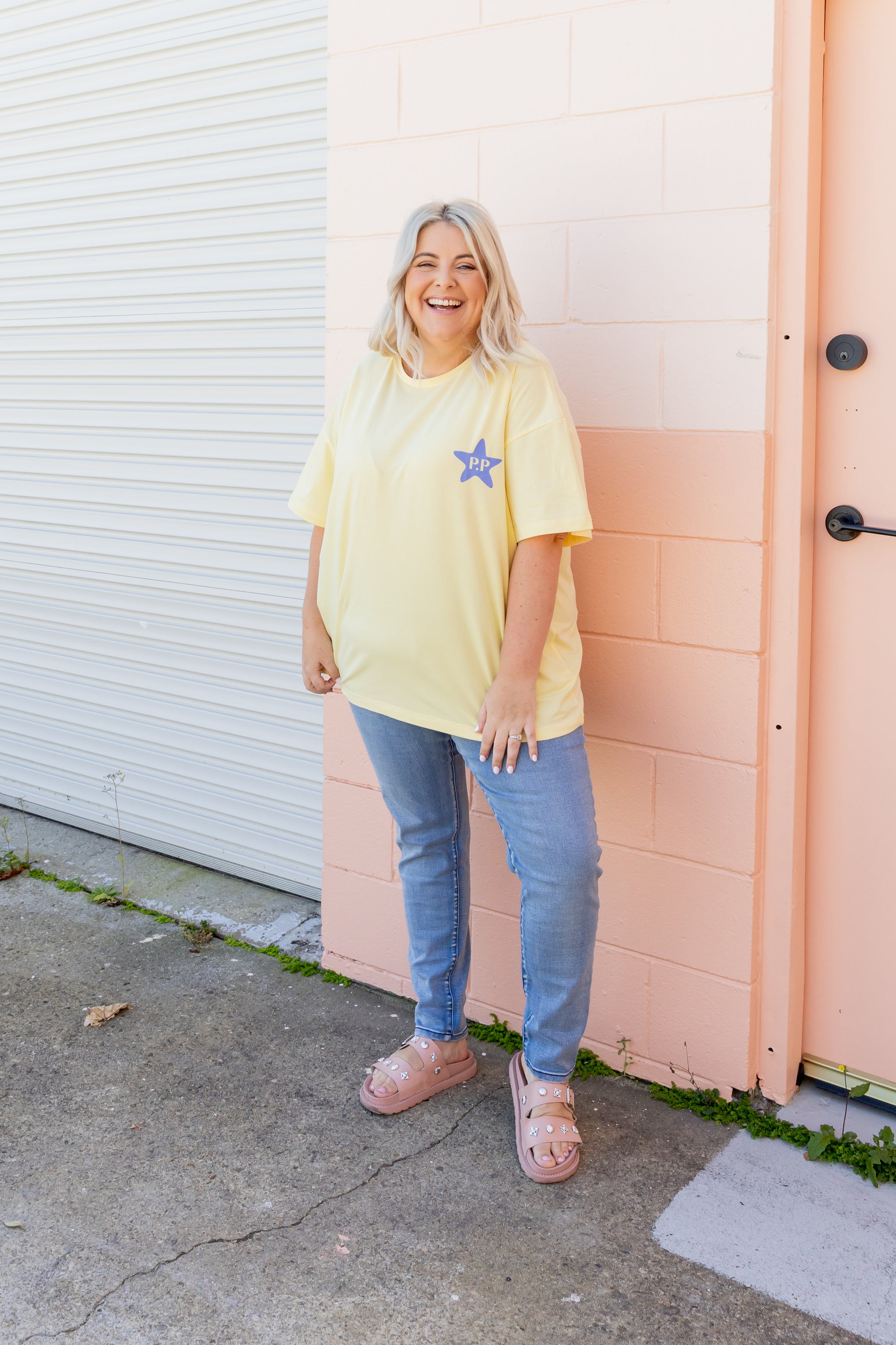 Alfie Oversized Tee in Be Kind