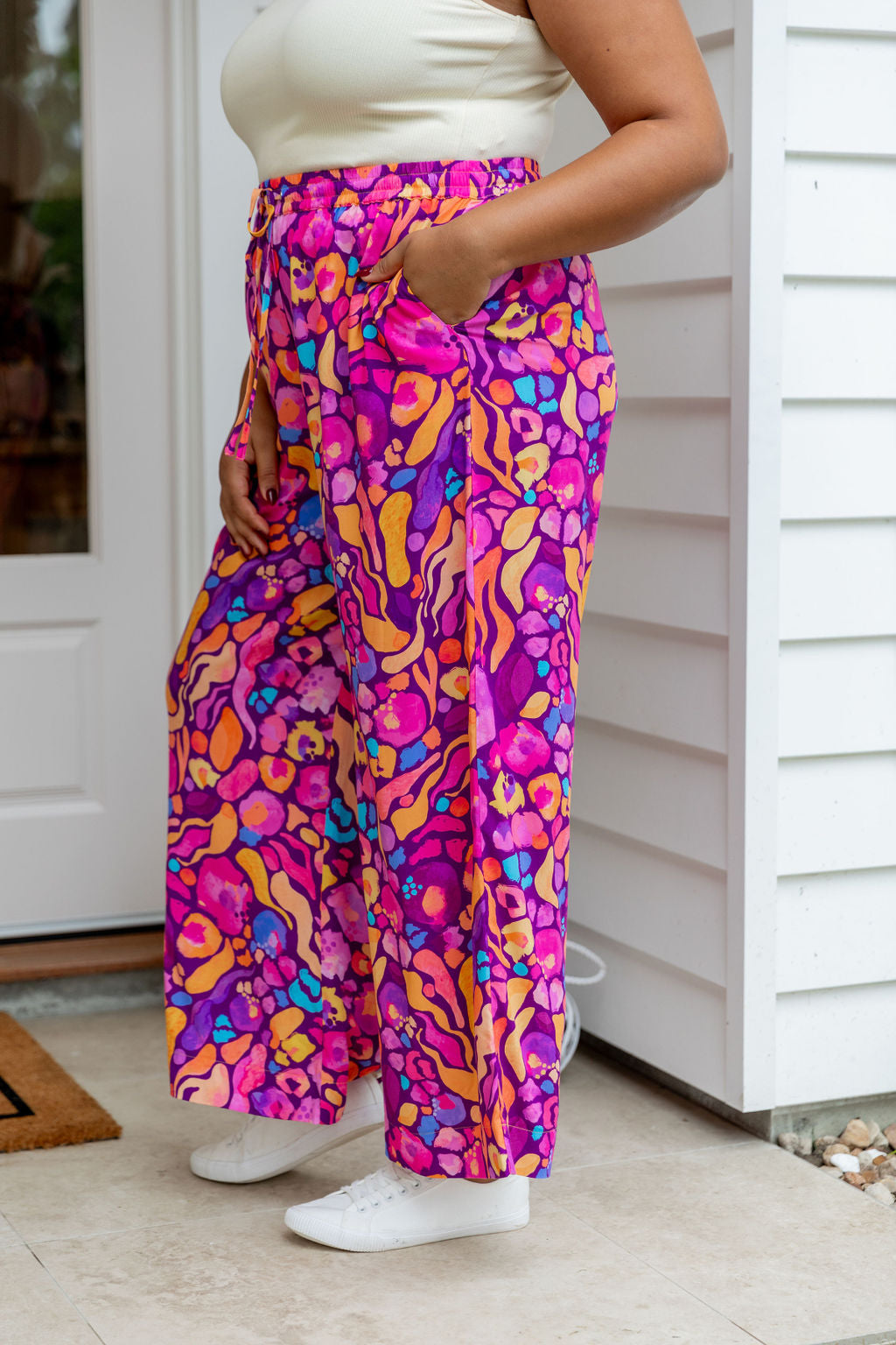 Gina Pants in Ruby by Kasey Rainbow