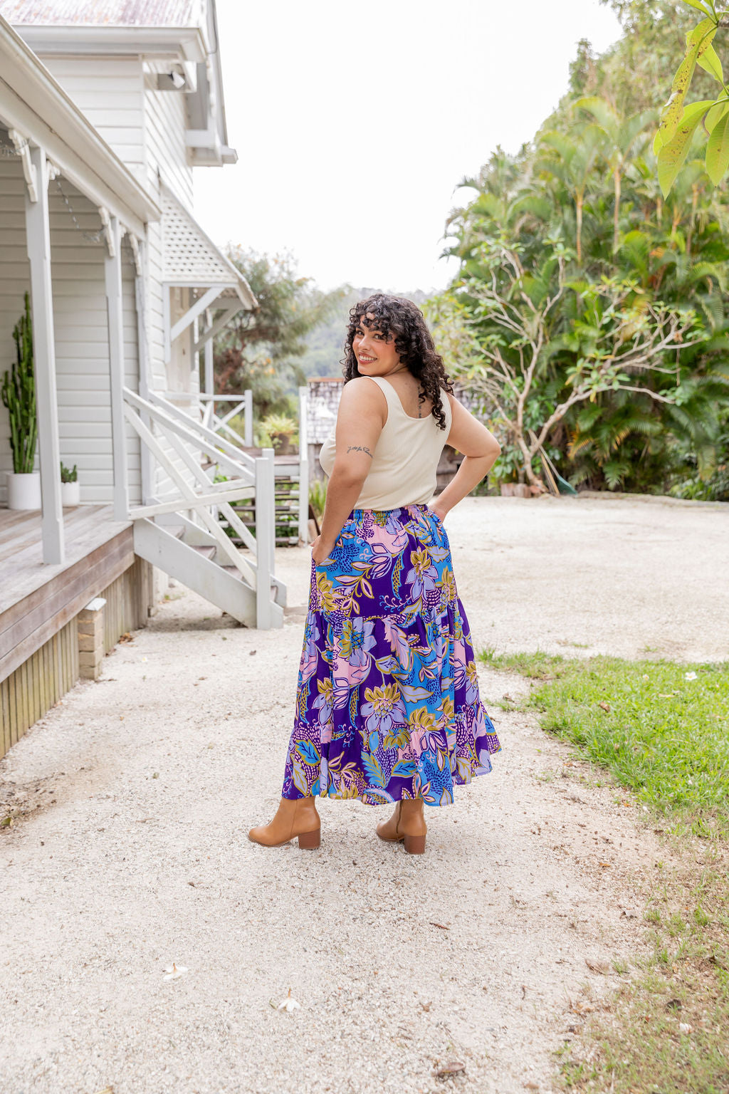 Carrie Skirt in Kosum
