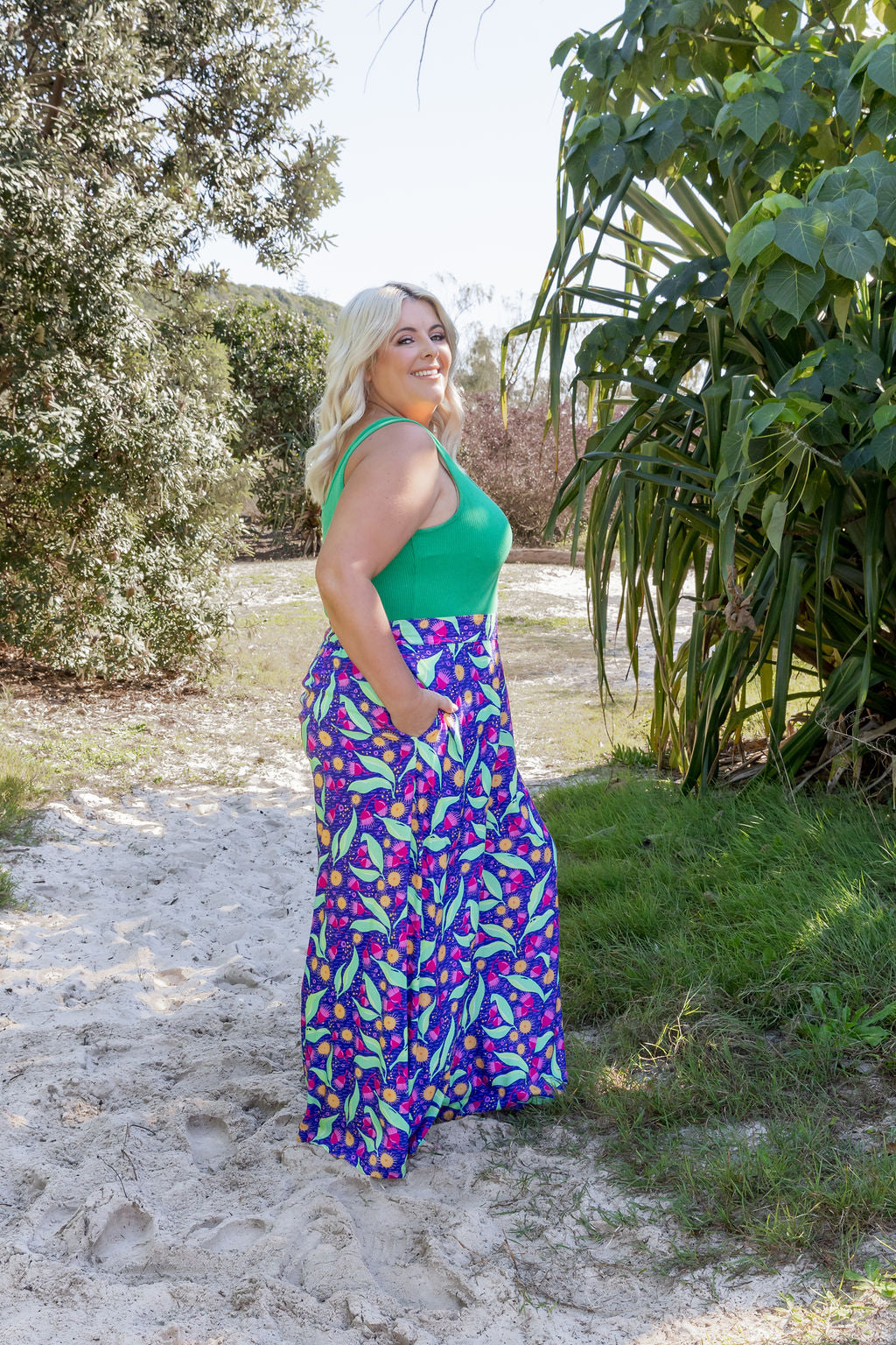 Larsa Pants in Gumnuts
