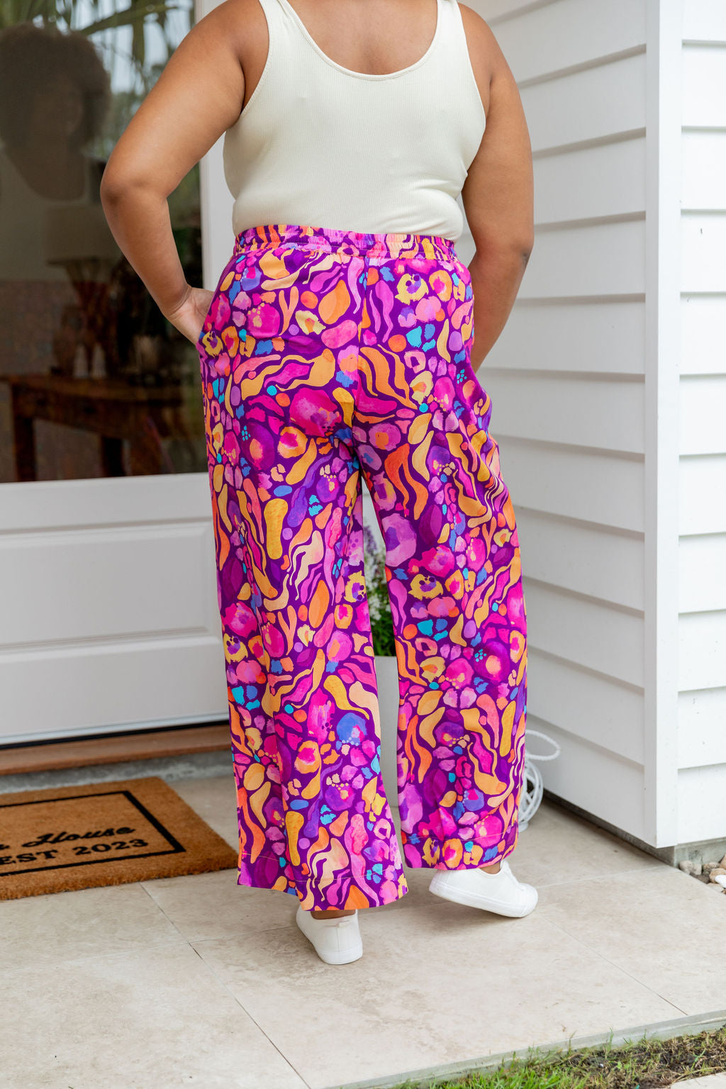 Gina Pants in Ruby by Kasey Rainbow