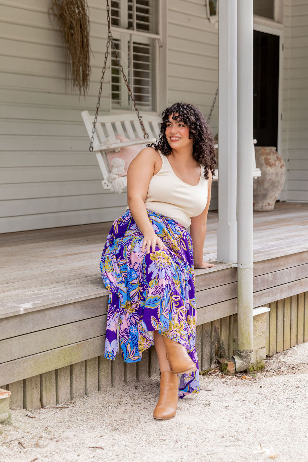 Carrie Skirt in Kosum