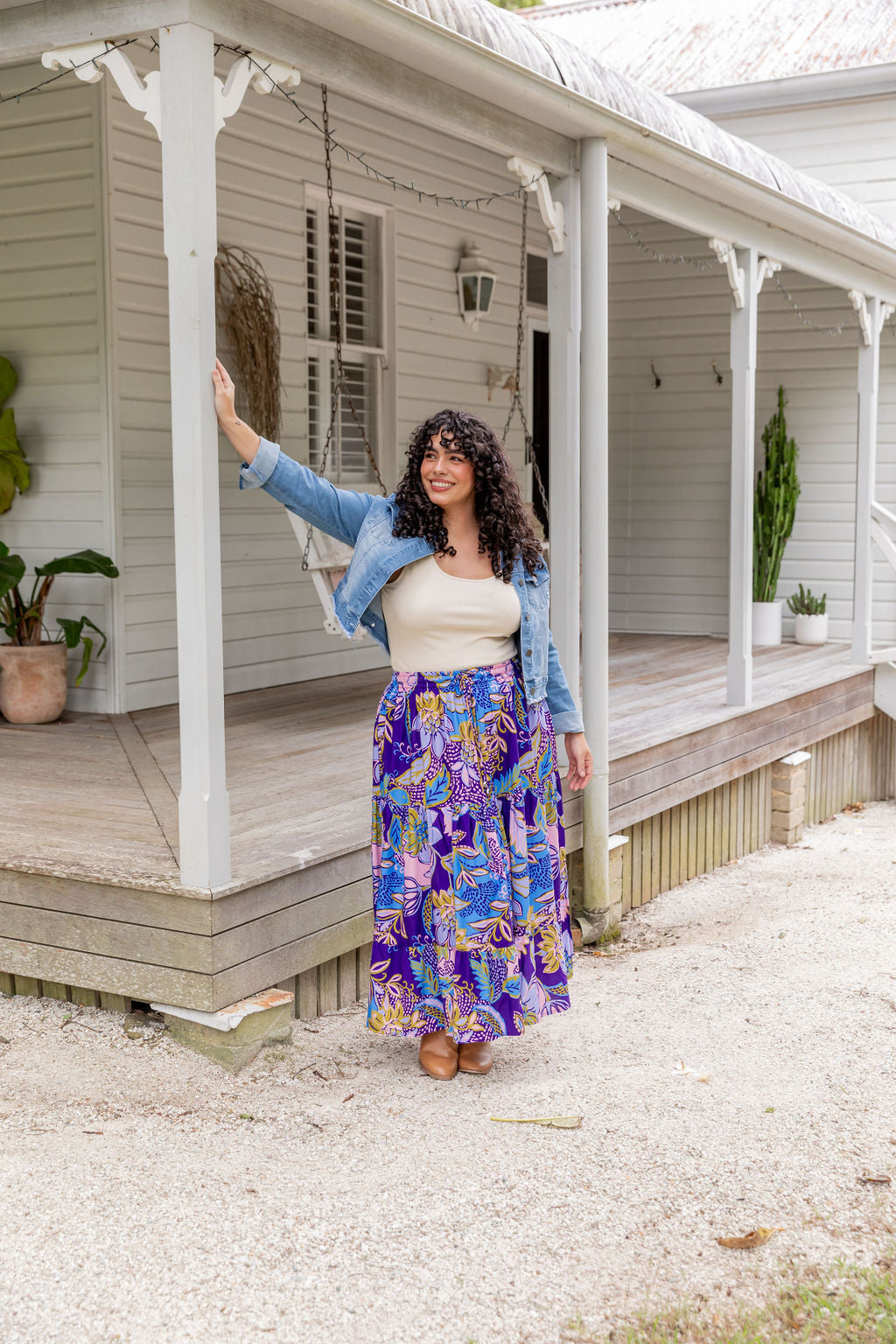 Carrie Skirt in Kosum