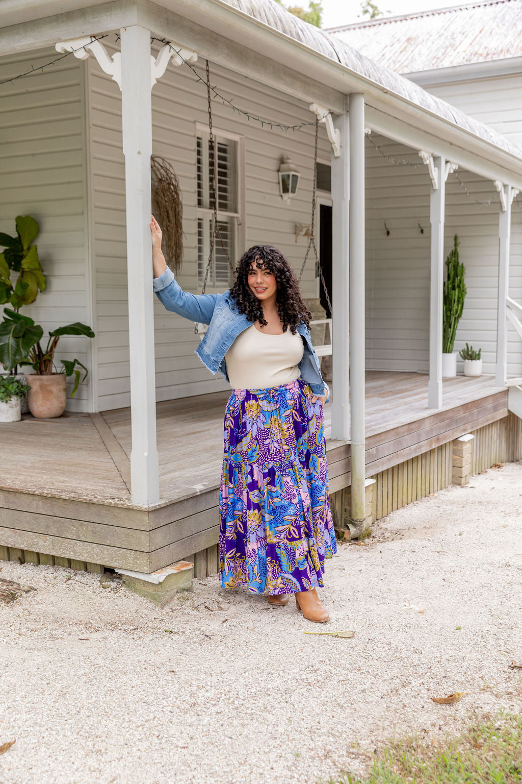 Carrie Skirt in Kosum