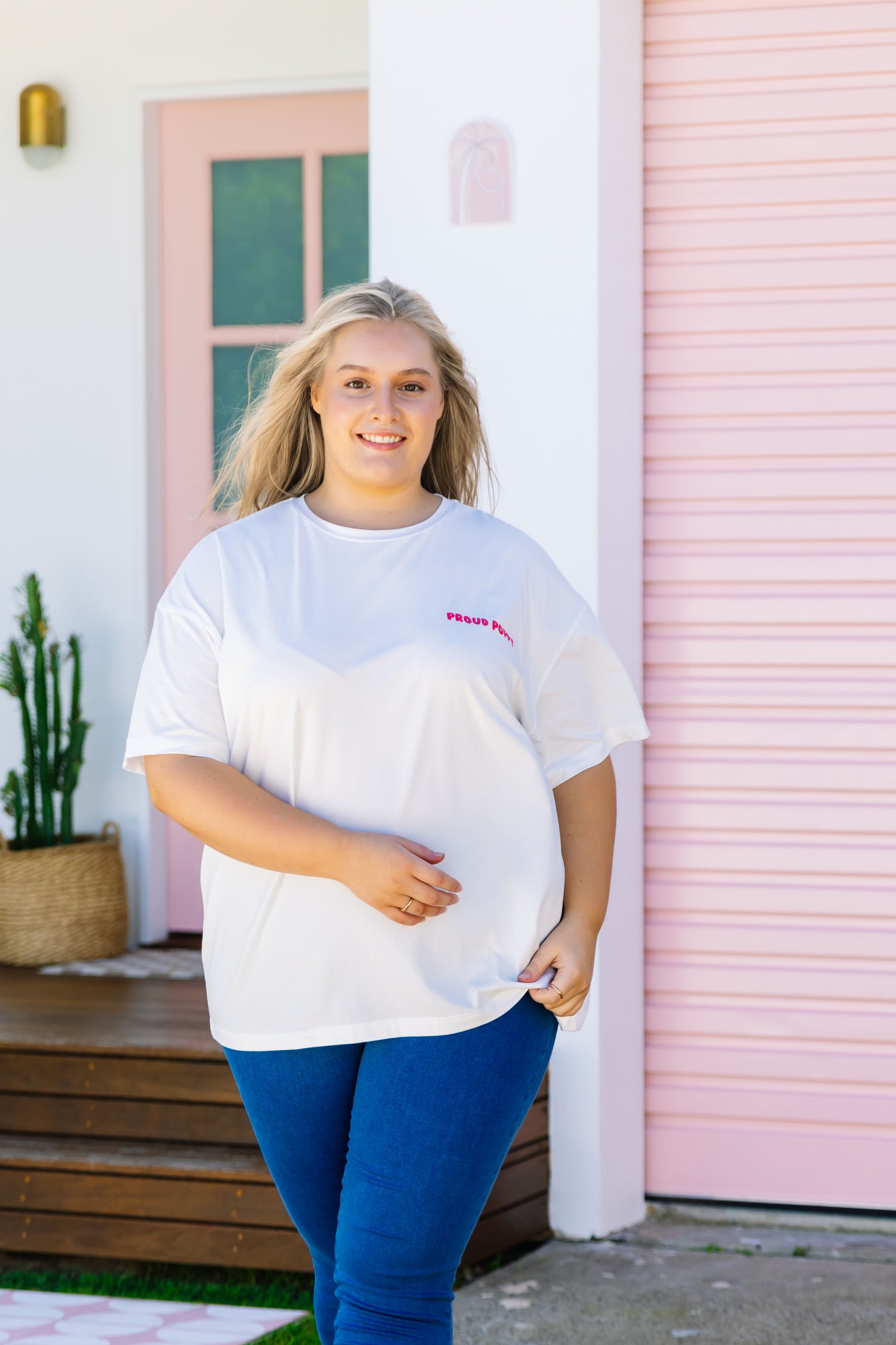 Good Vibes Tee in White