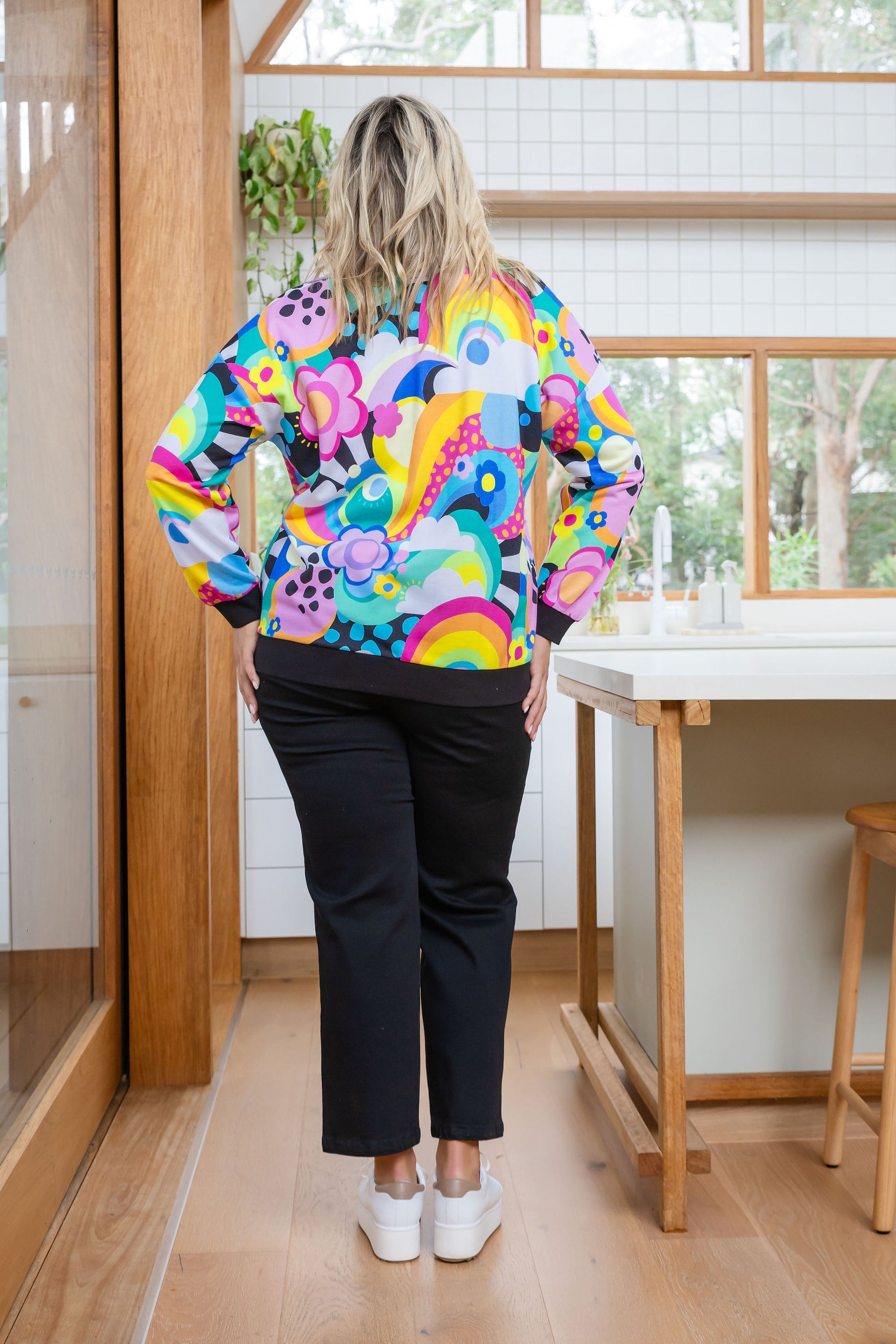 Harper Sweater in Funderland by Kasey Rainbow