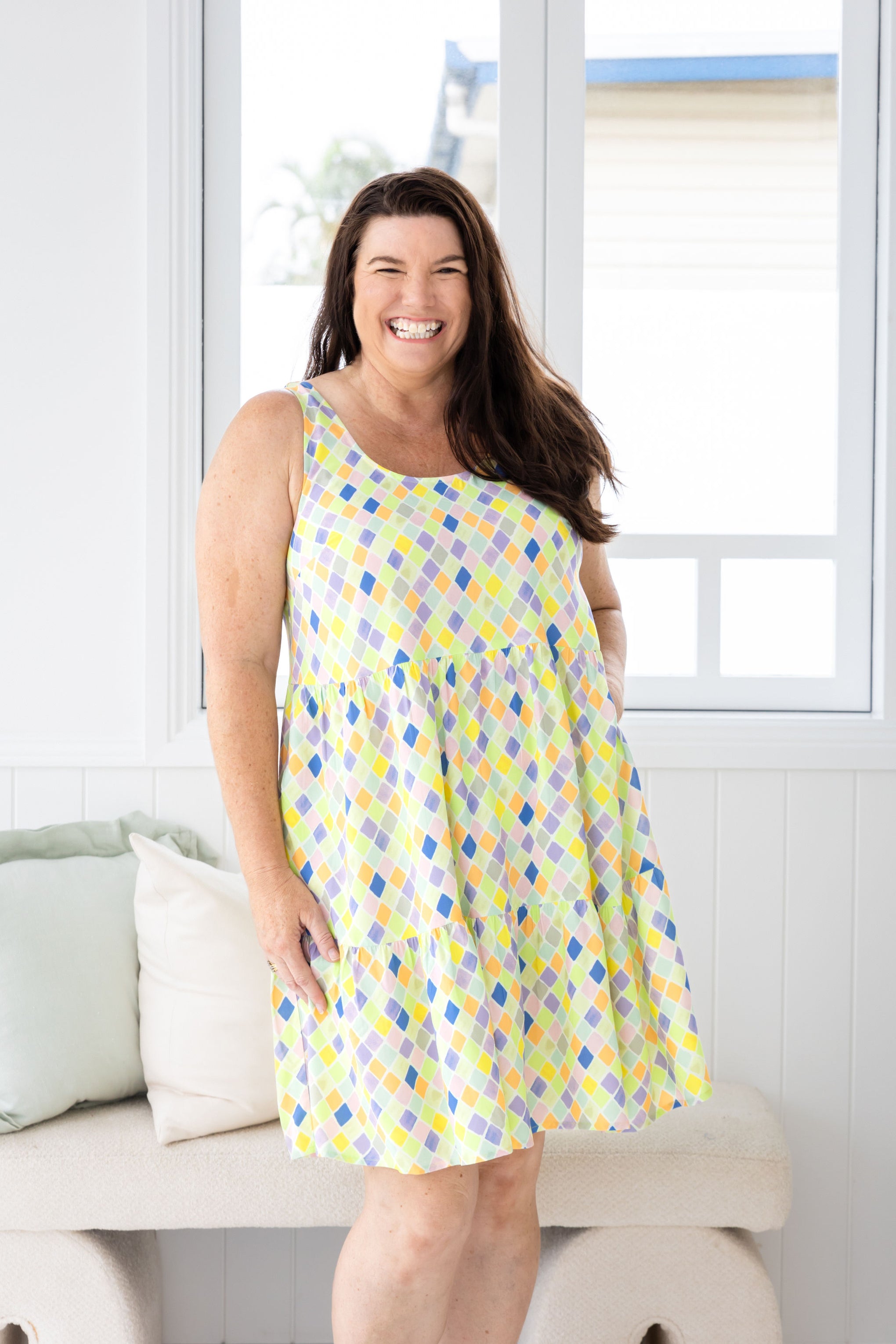 Lover Dress in Diced