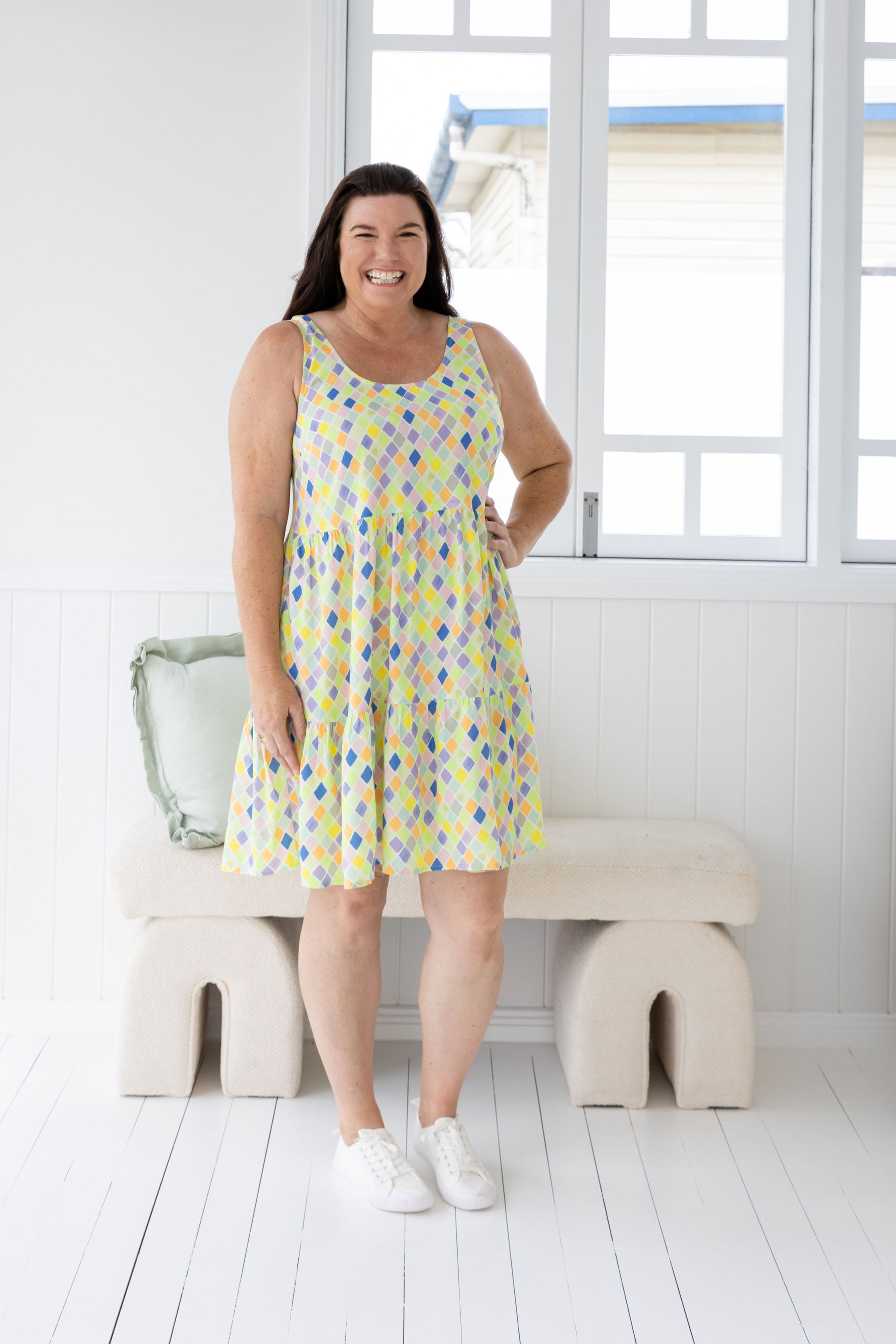 Lover Dress in Diced