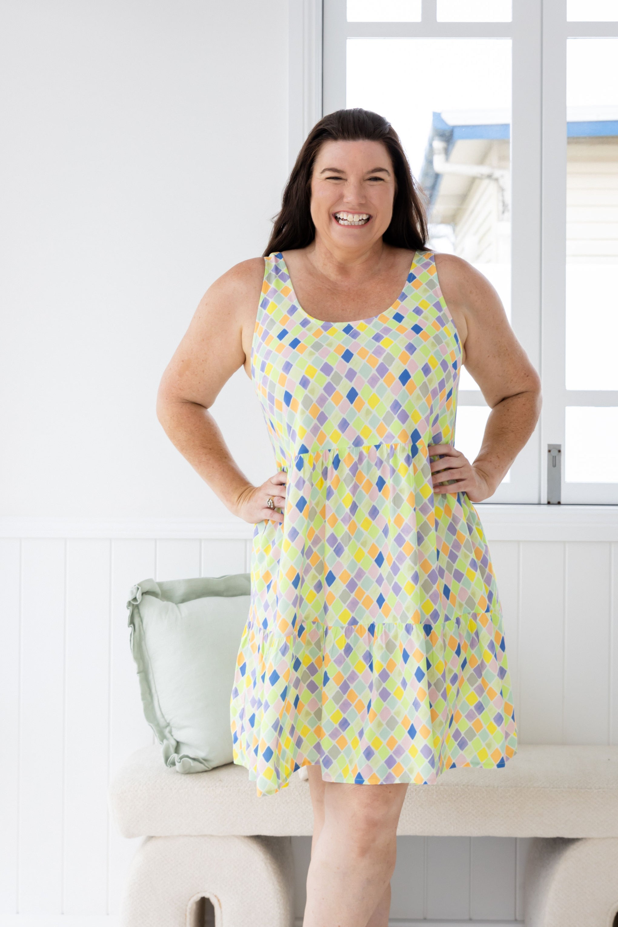 Lover Dress in Diced