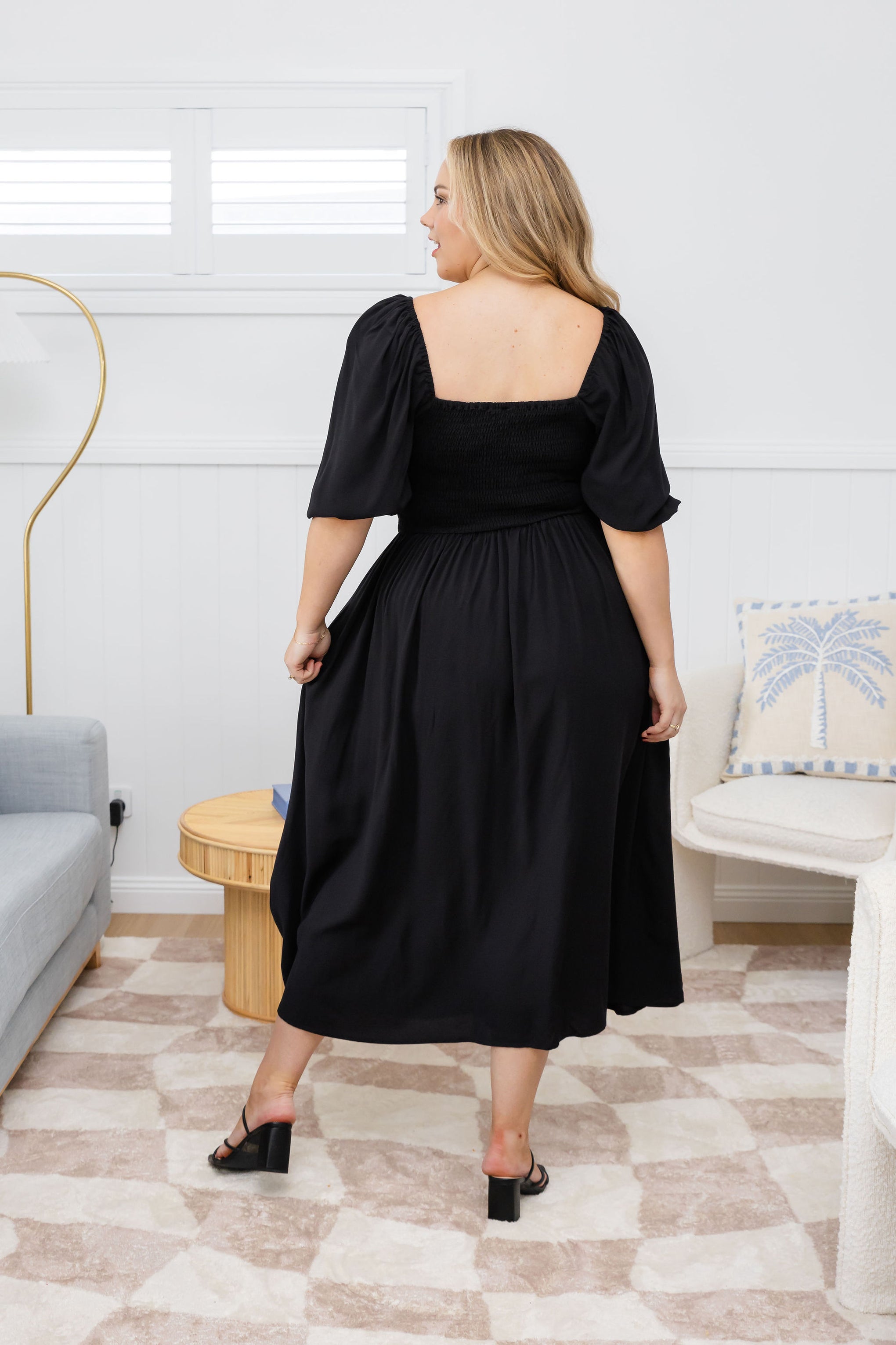 Pippa Cut Out Dress in Black