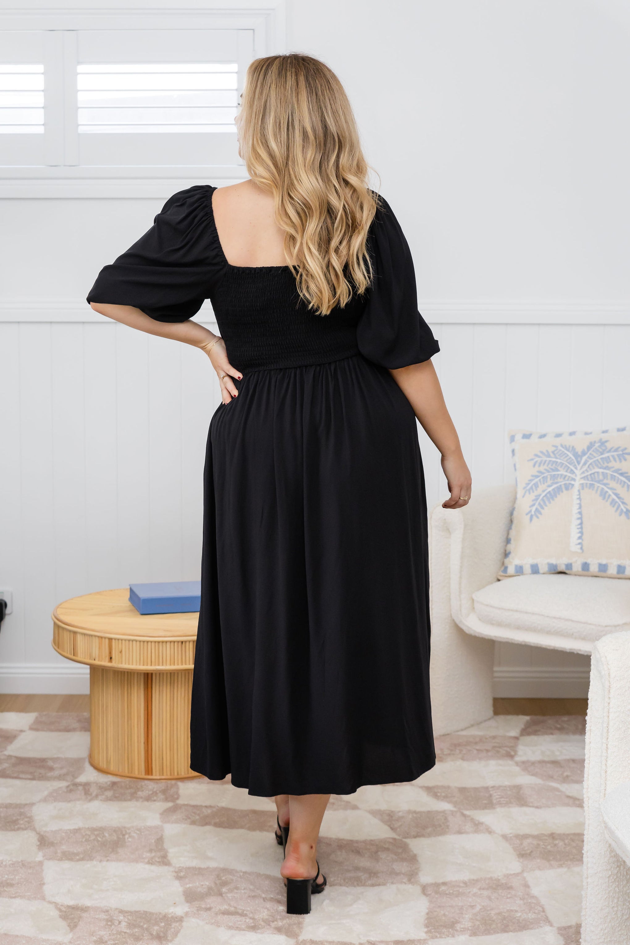 Pippa Cut Out Dress in Black