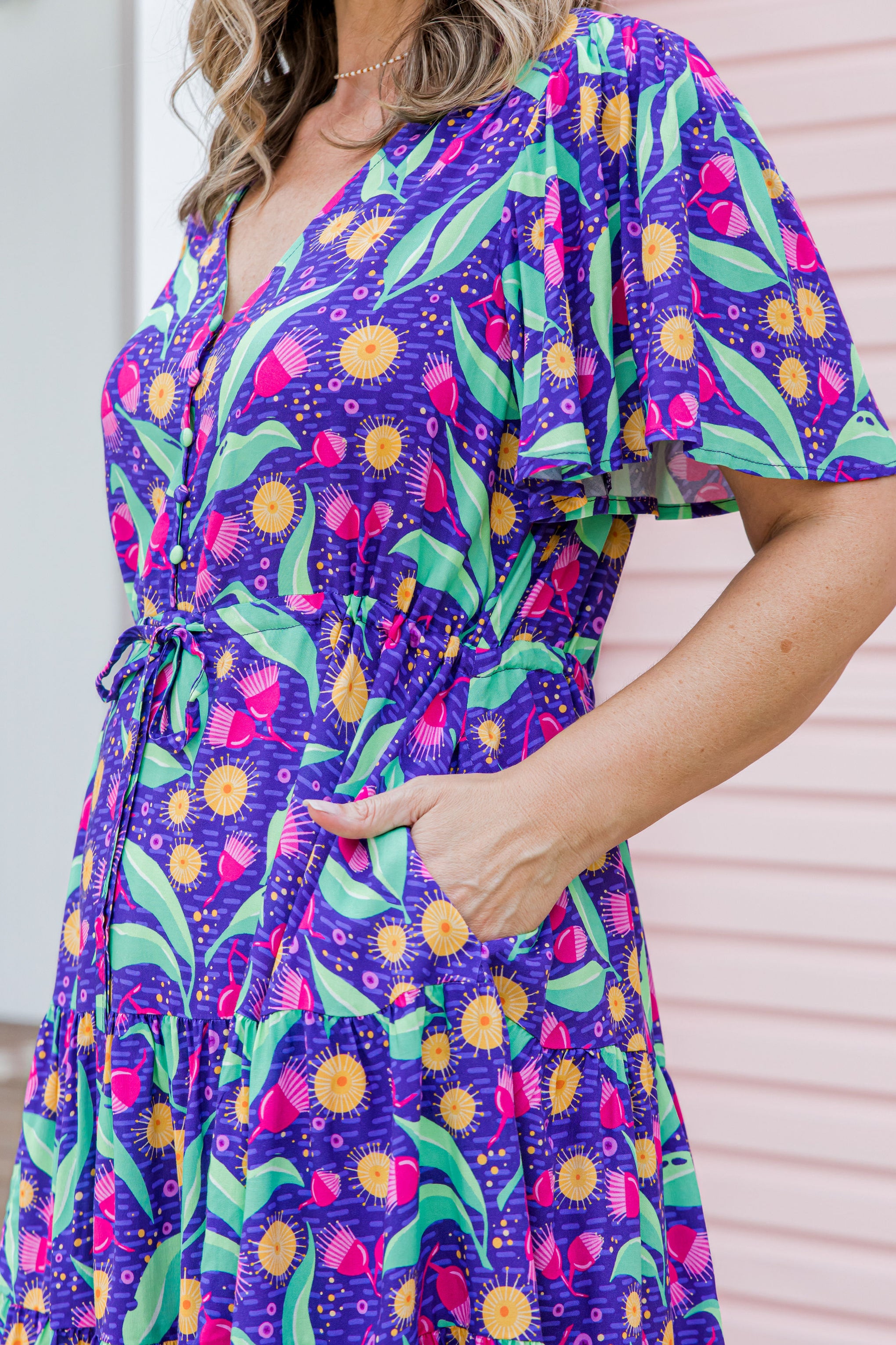 Charlie Dress in Gumnuts