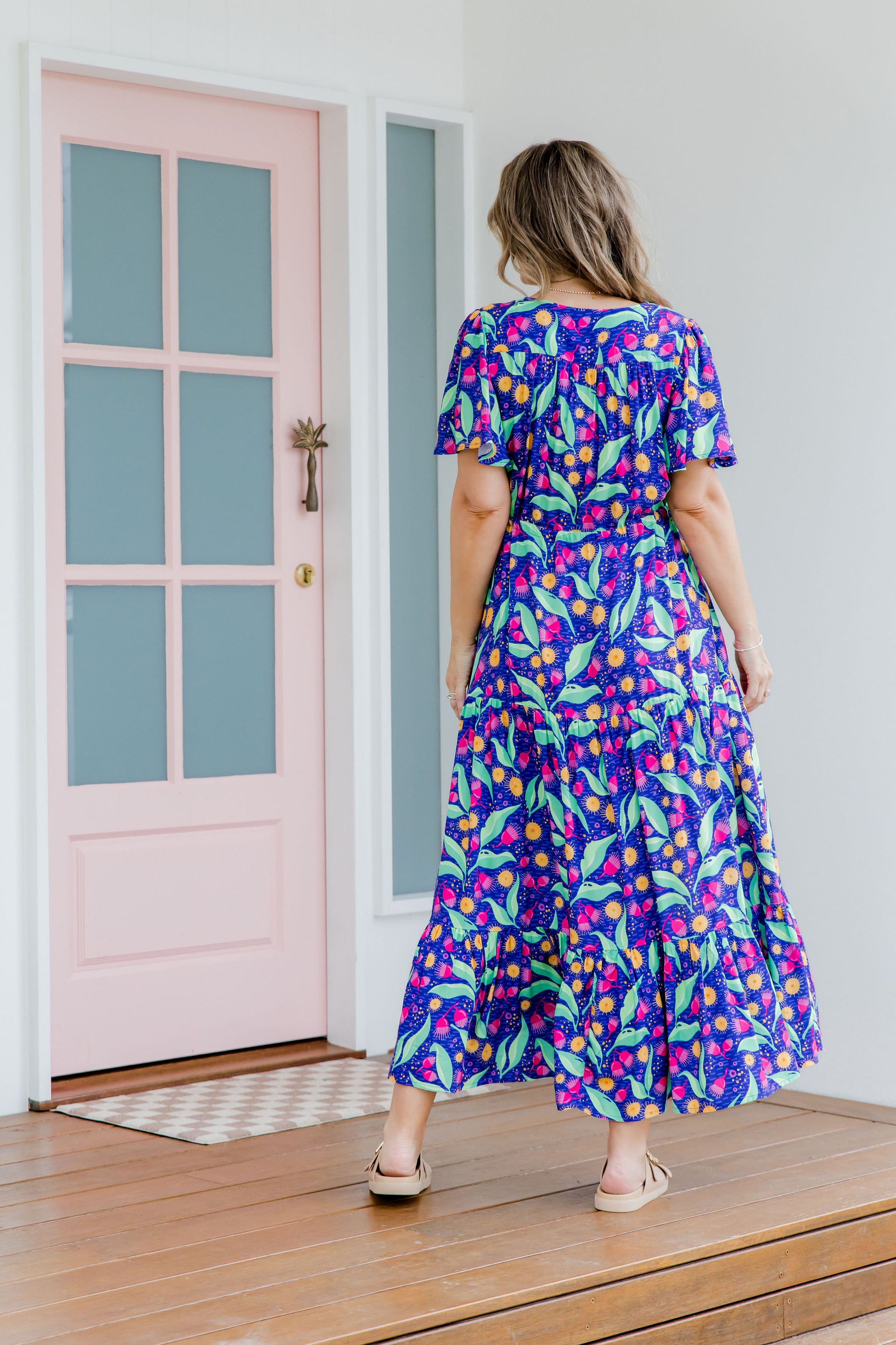Bonnie Maxi Dress in Gumnuts