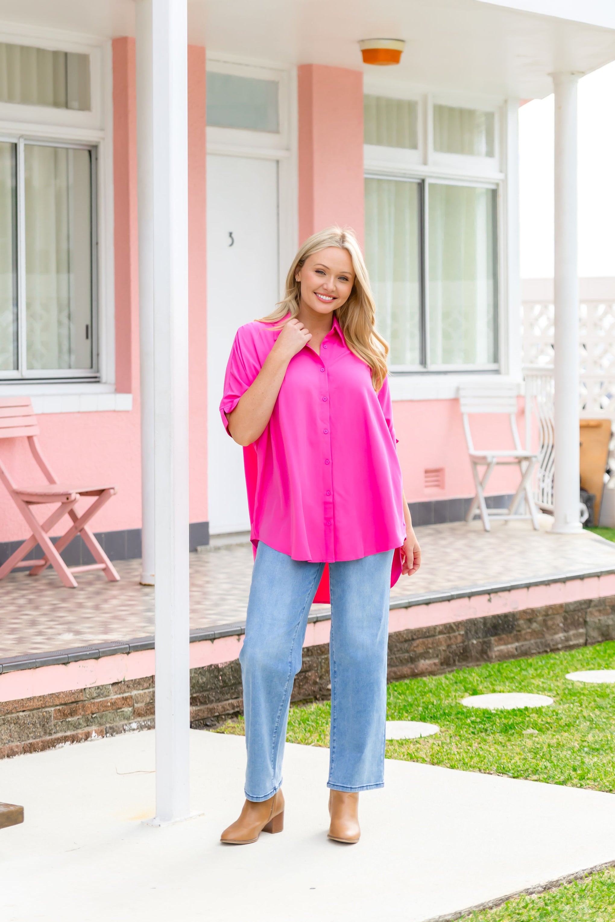 Tammin Shirt In Pink
