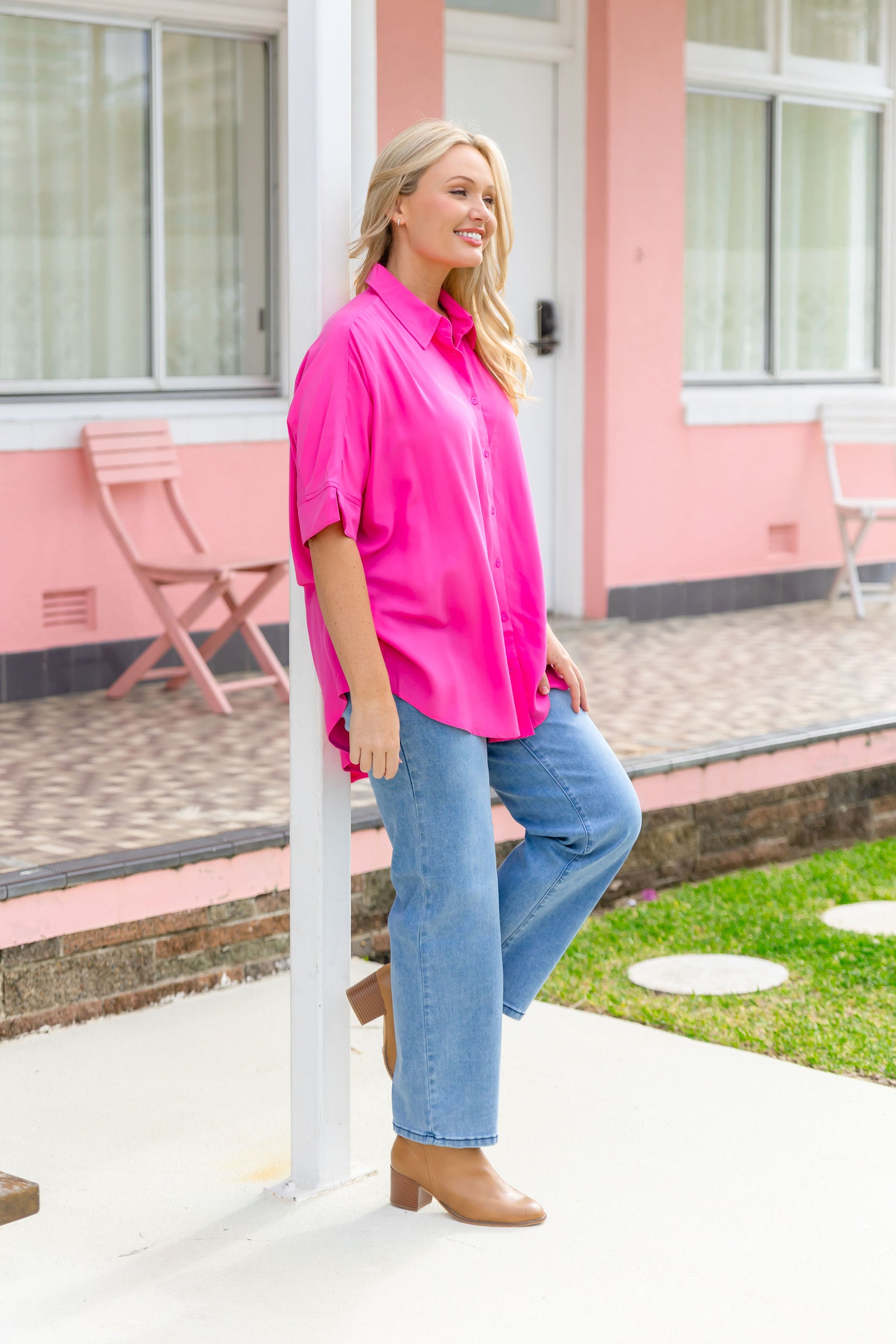 Tammin Shirt In Pink