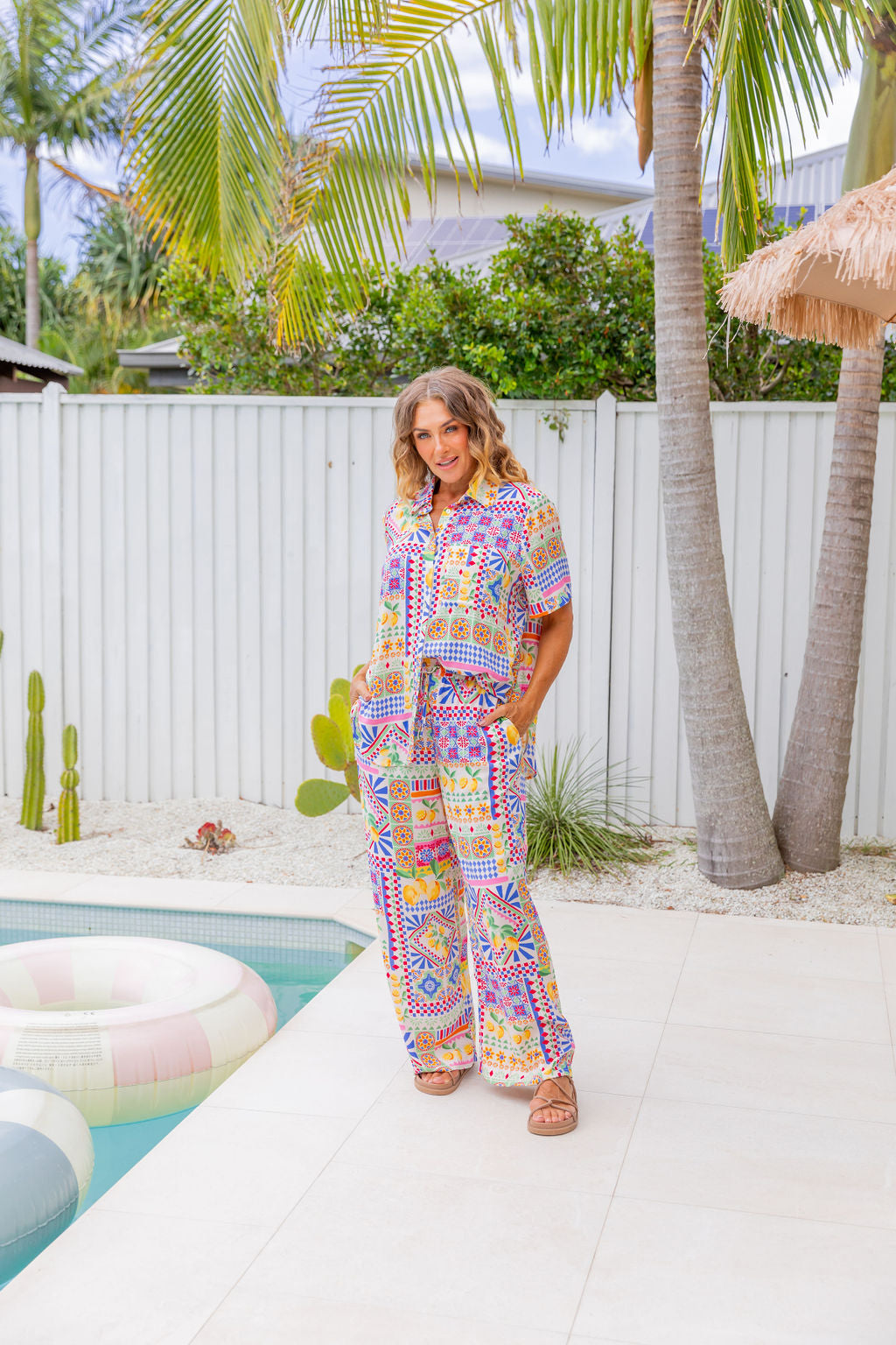 Gina Pant in Limoncello