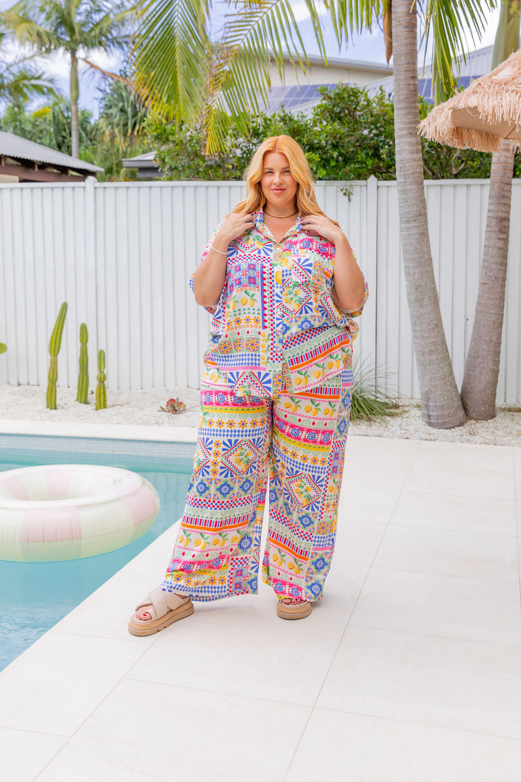 Gina Pant in Limoncello