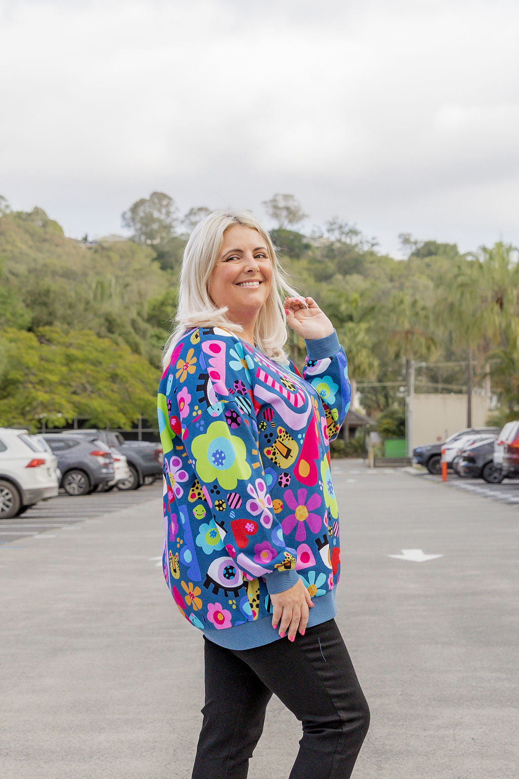 Harper Sweater in My Things by Kasey Rainbow