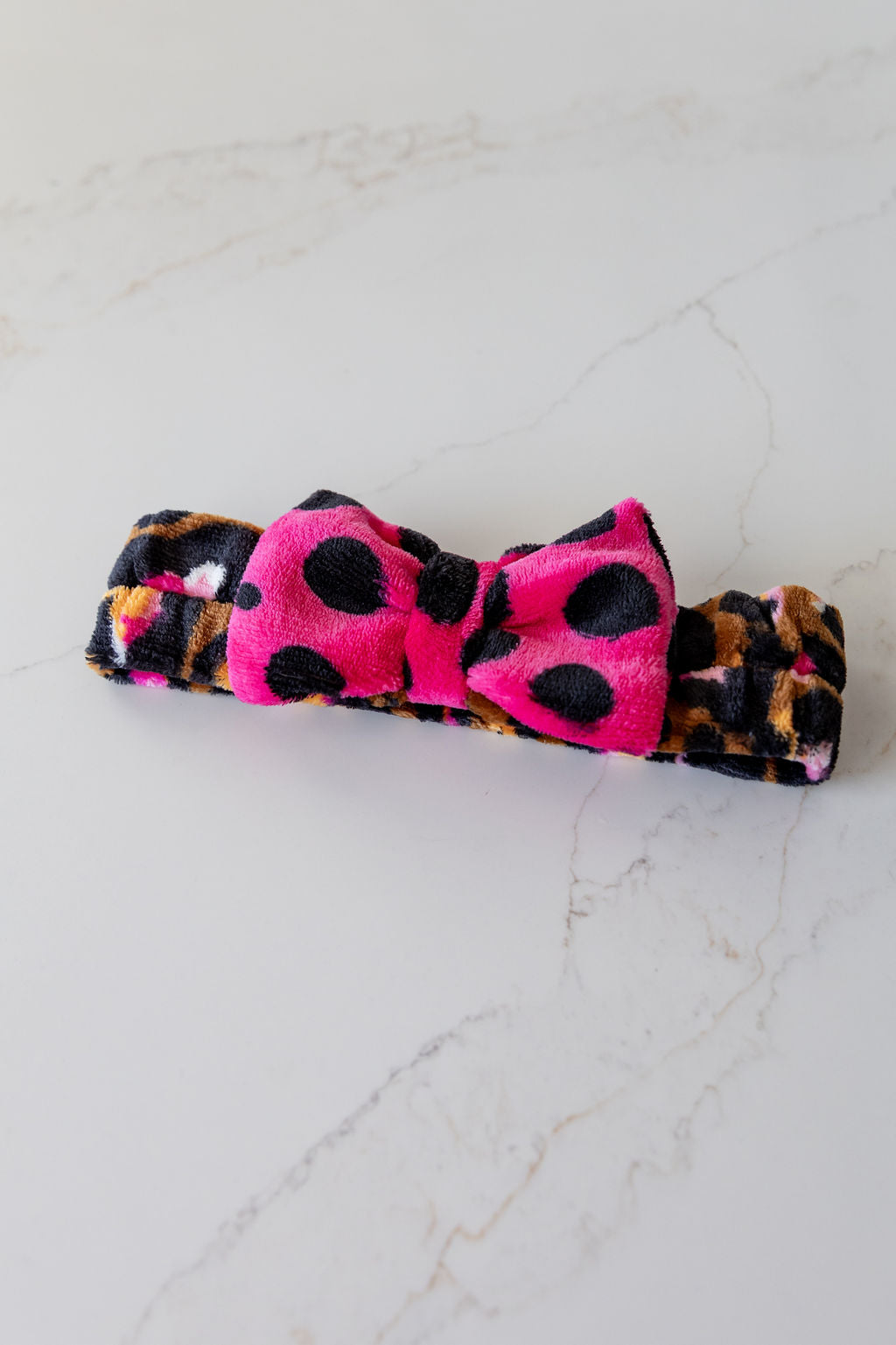 Lulu Headband in Bronze Leopard & Pink Cheetah by Kasey Rainbow